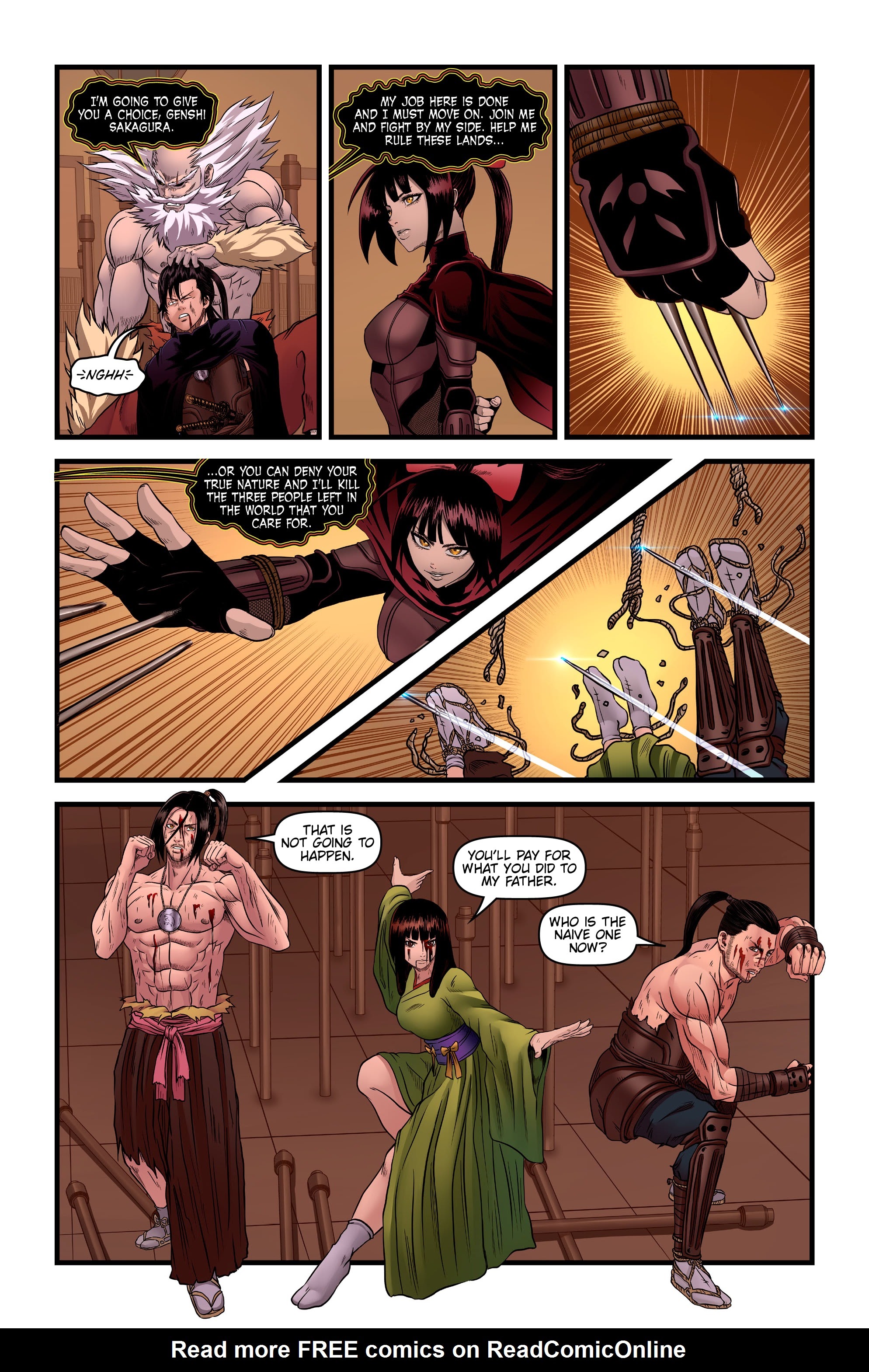 Read online Honor and Curse comic -  Issue #12 - 16