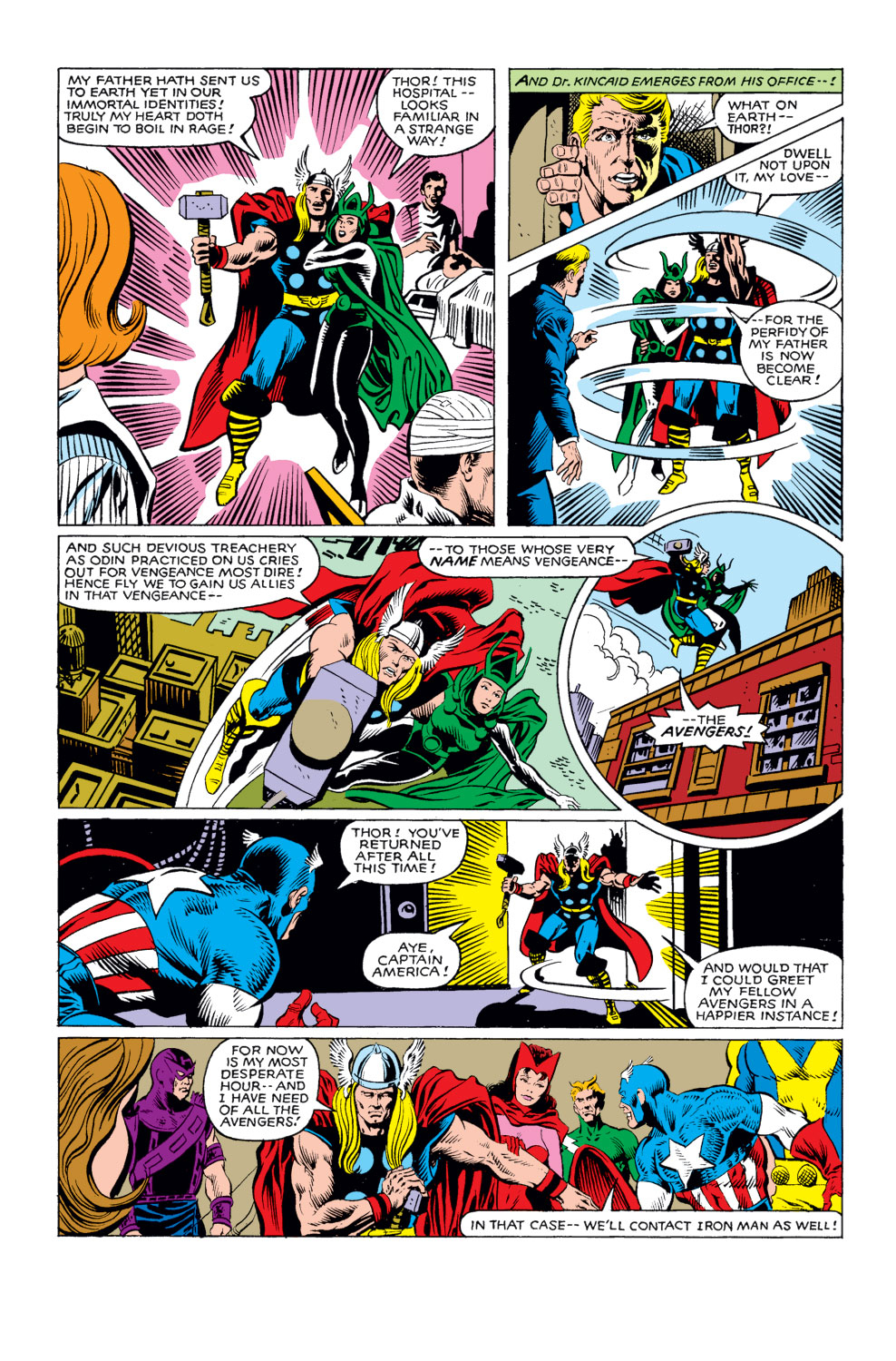 What If? (1977) issue 25 - Thor and the Avengers battled the gods - Page 6