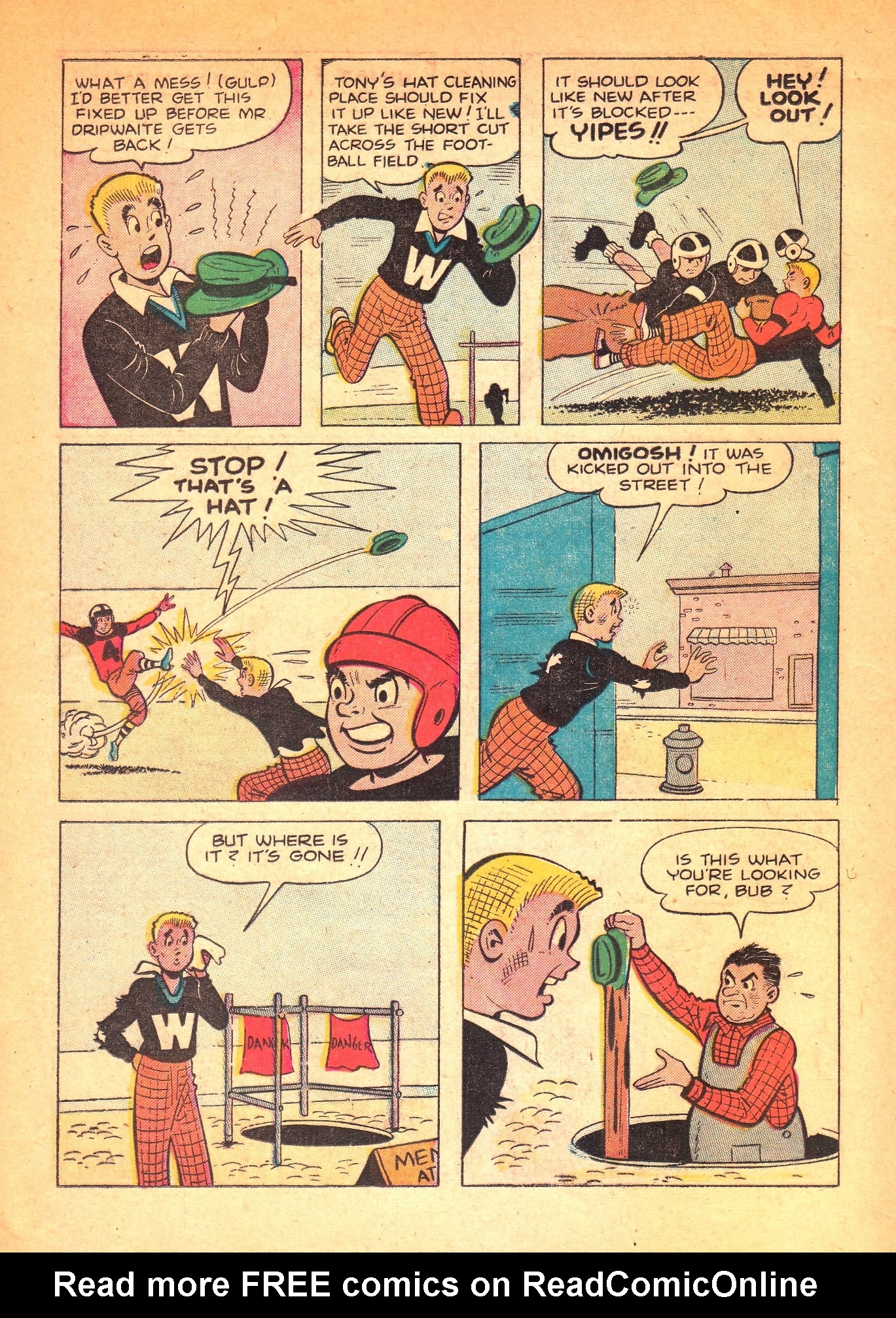 Read online Pep Comics comic -  Issue #106 - 16