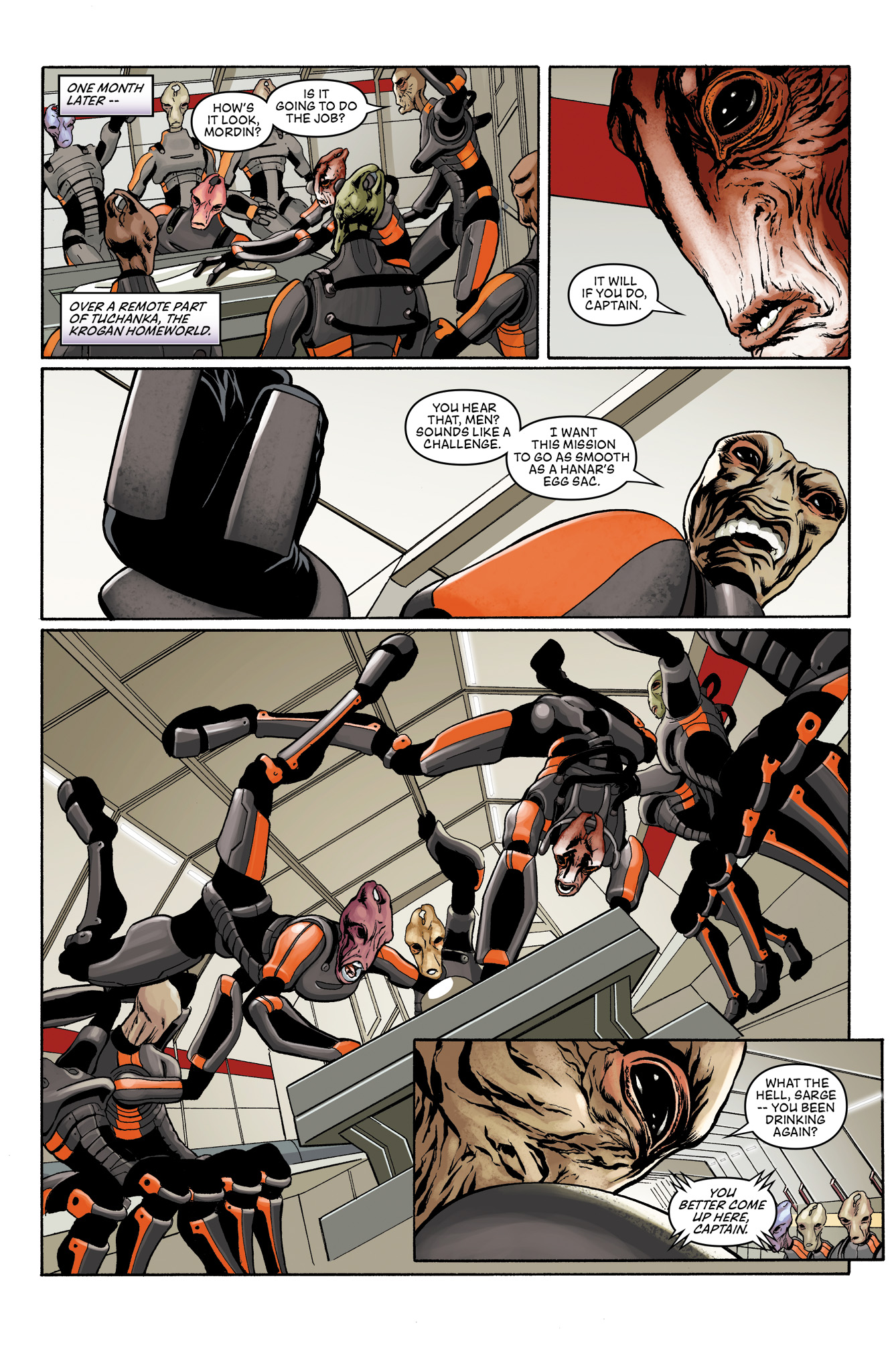 Read online Mass Effect: Foundation comic -  Issue #9 - 7