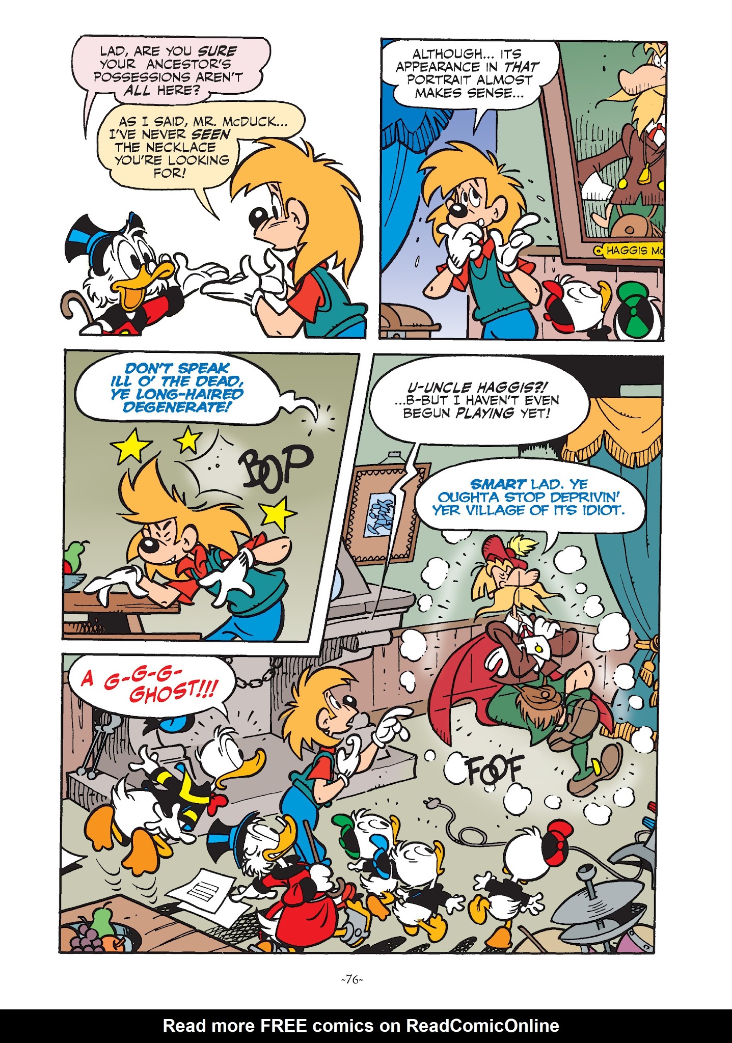 Read online Mickey and Donald: The Search For the Zodiac Stone comic -  Issue # TPB - 75