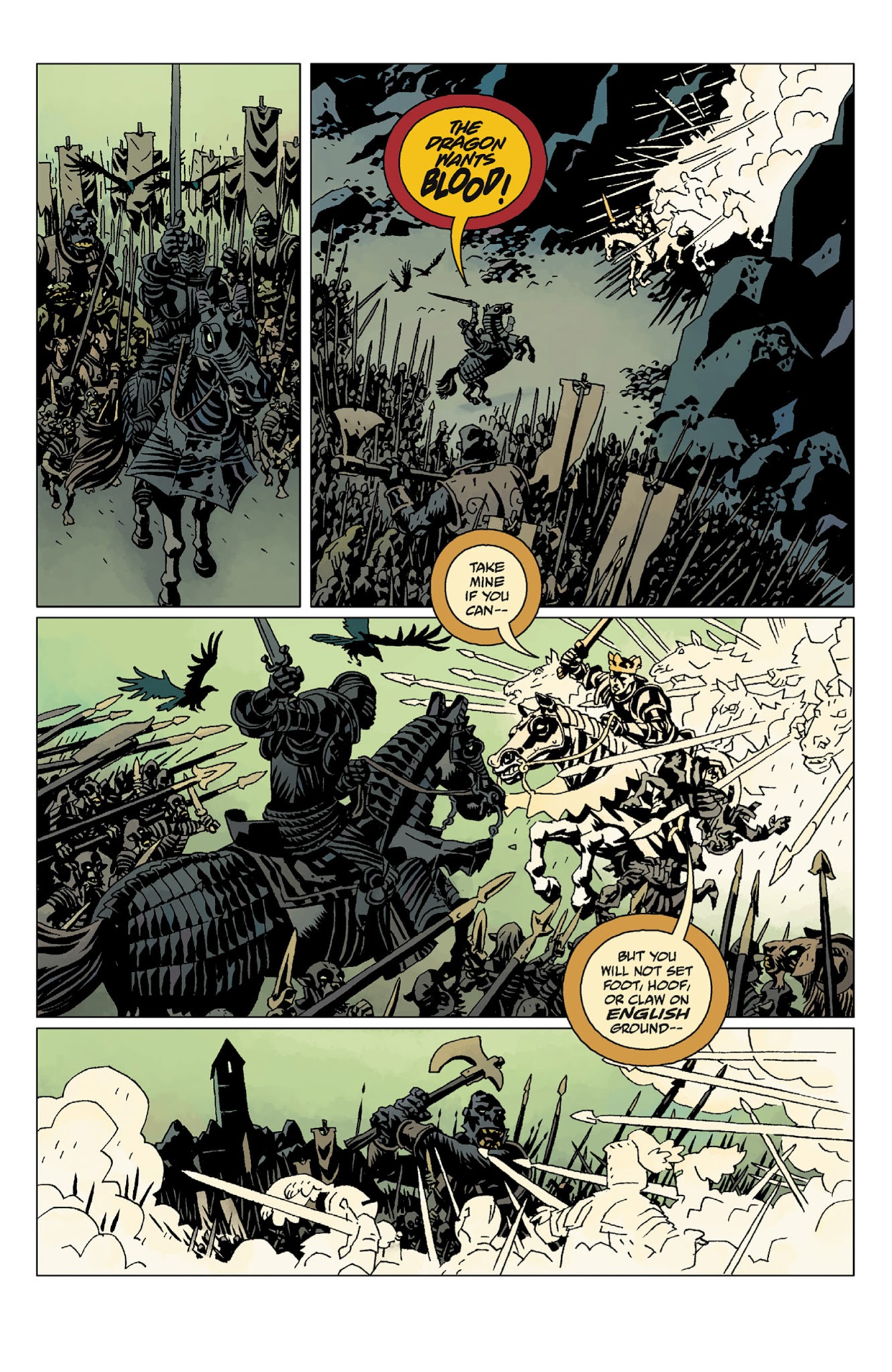 Read online Hellboy: The Storm And The Fury comic -  Issue # TPB - 117