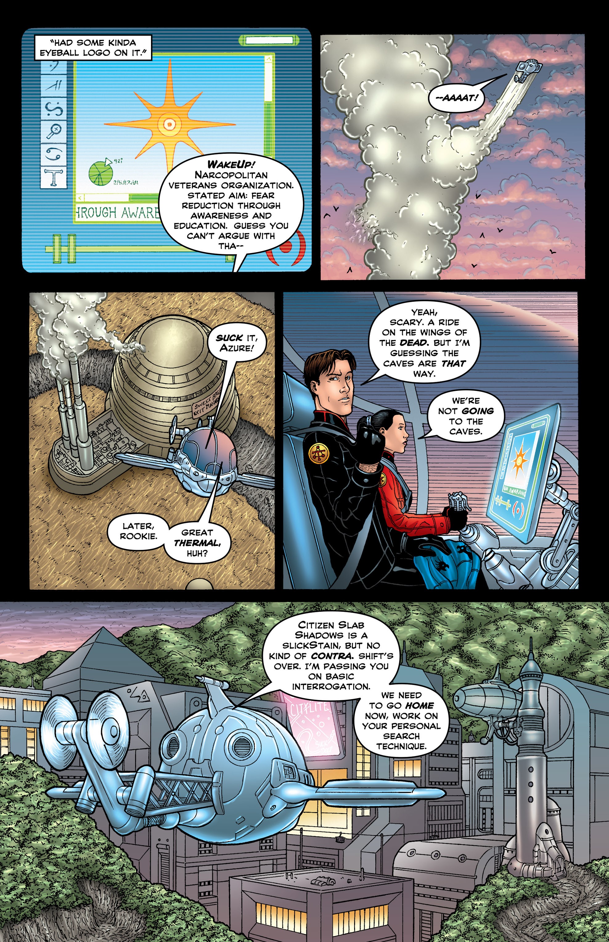 Read online Jamie Delano's Narcopolis comic -  Issue #3 - 10