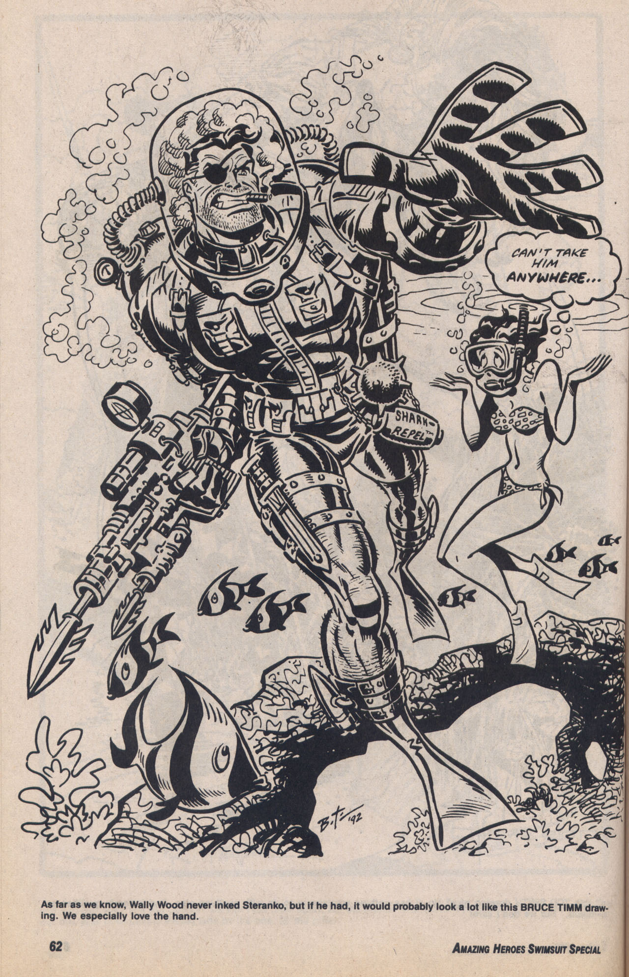 Read online Amazing Heroes Swimsuit Special comic -  Issue # TPB 3 - 61