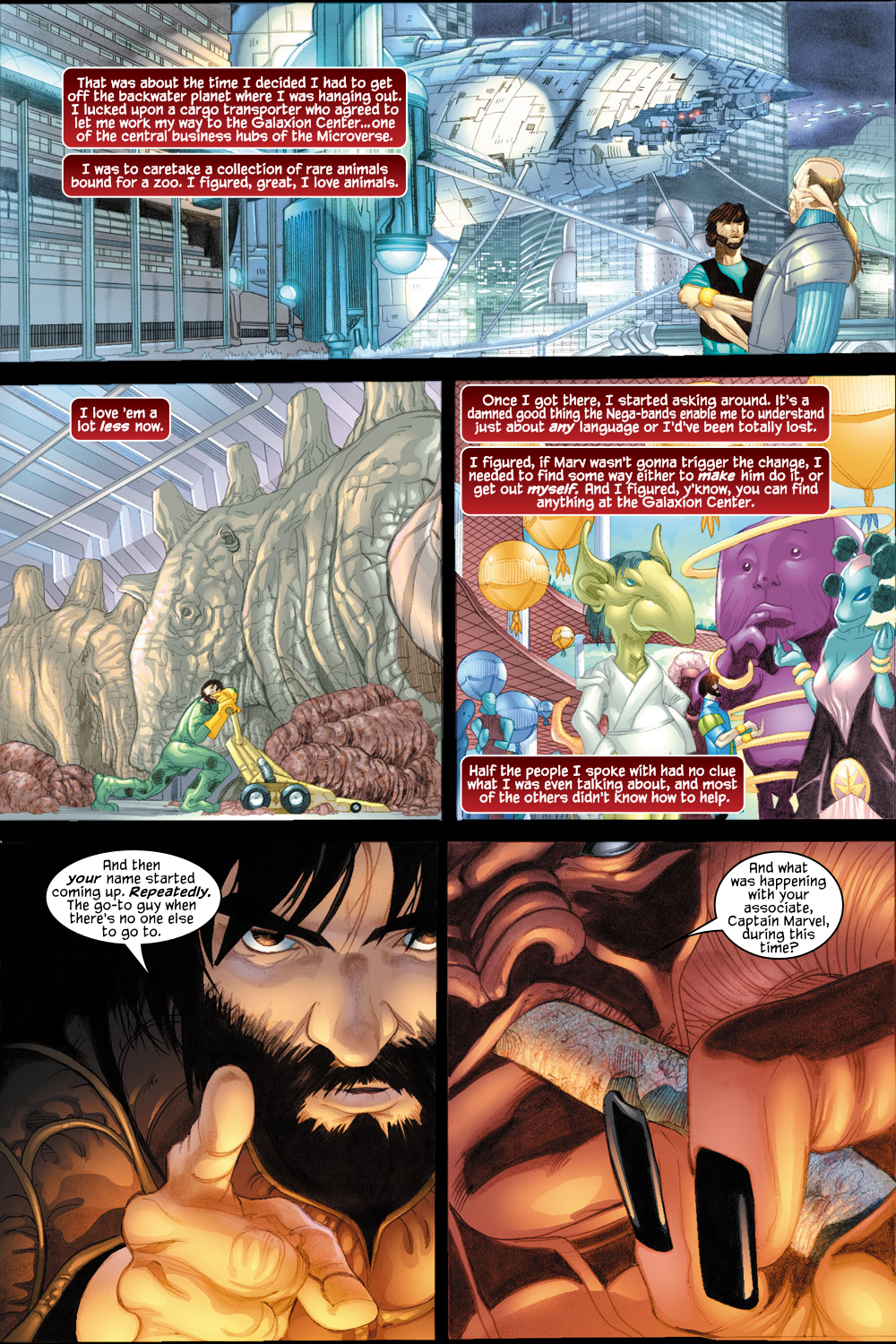 Read online Captain Marvel (2002) comic -  Issue #2 - 17
