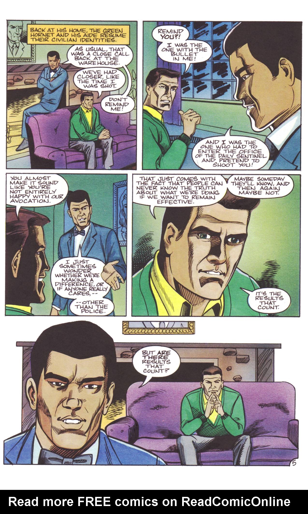 Read online Tales of the Green Hornet (1991) comic -  Issue #4 - 6