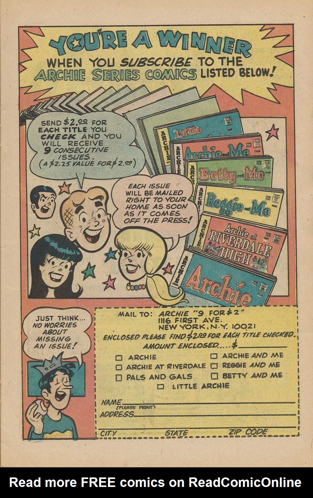 Read online Betty and Me comic -  Issue #60 - 11