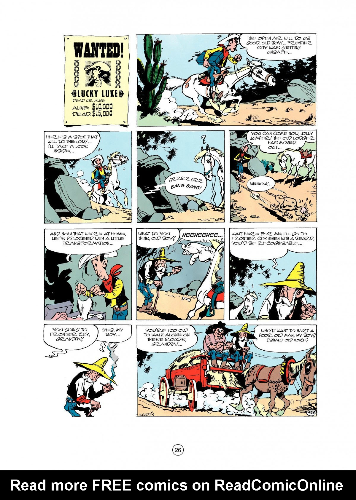 Read online A Lucky Luke Adventure comic -  Issue #27 - 27