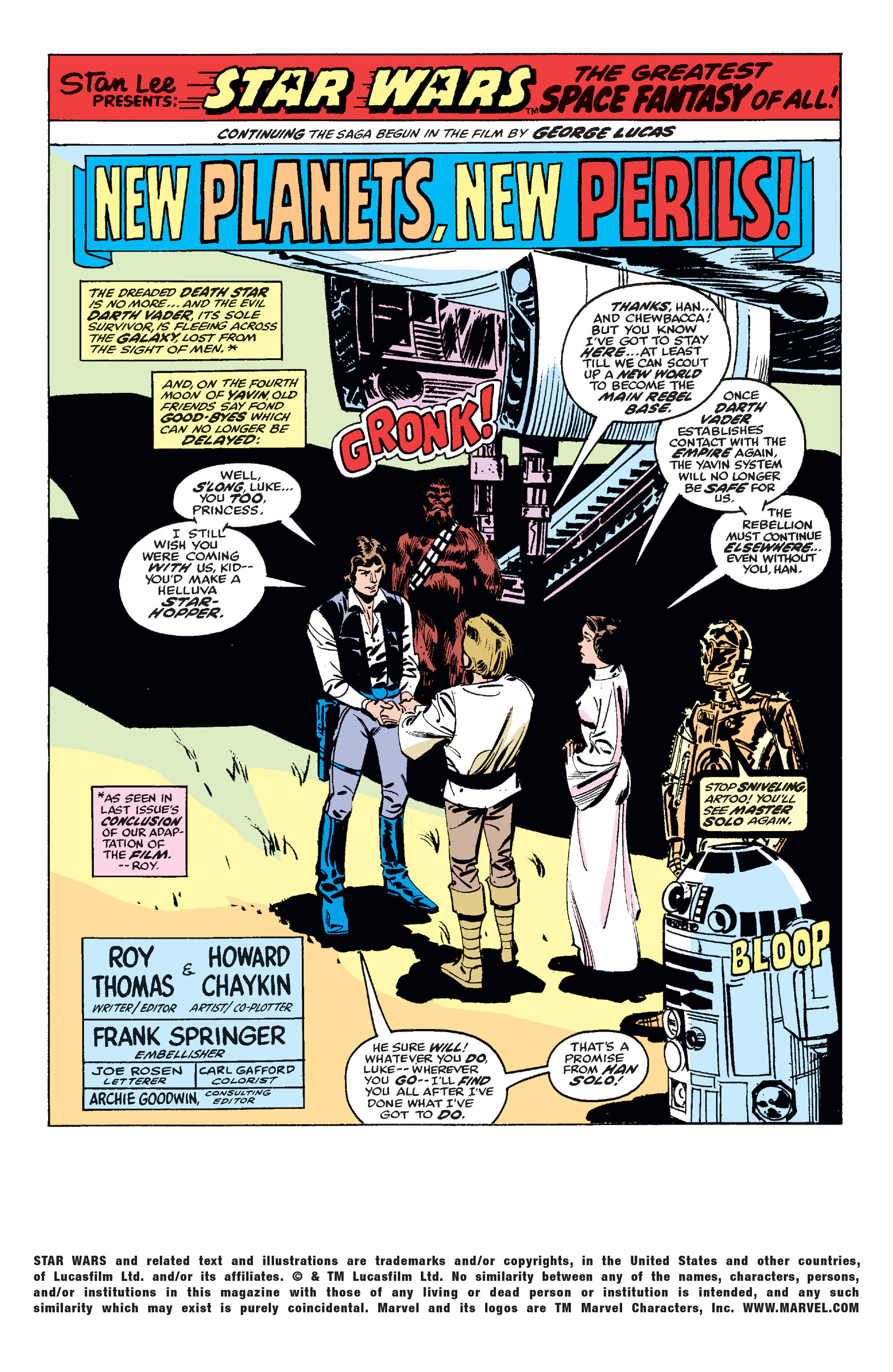 Read online Star Wars (1977) comic -  Issue #7 - 2