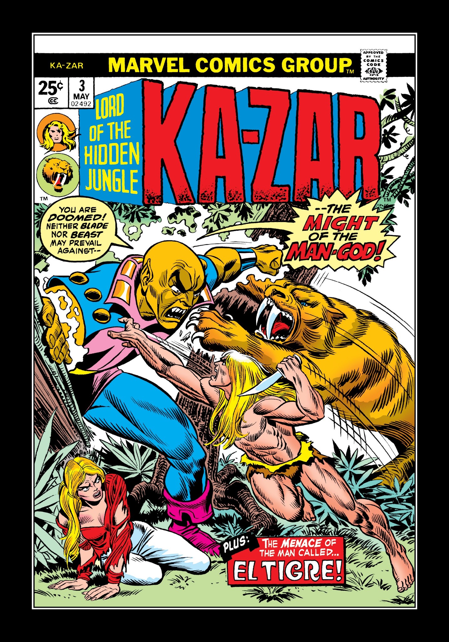 Read online Marvel Masterworks: Ka-Zar comic -  Issue # TPB 2 (Part 3) - 37
