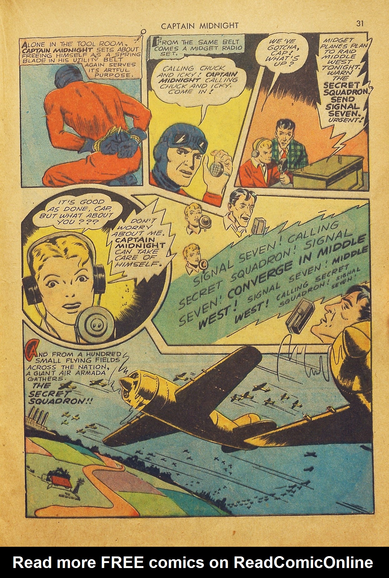 Read online Captain Midnight (1942) comic -  Issue #2 - 30