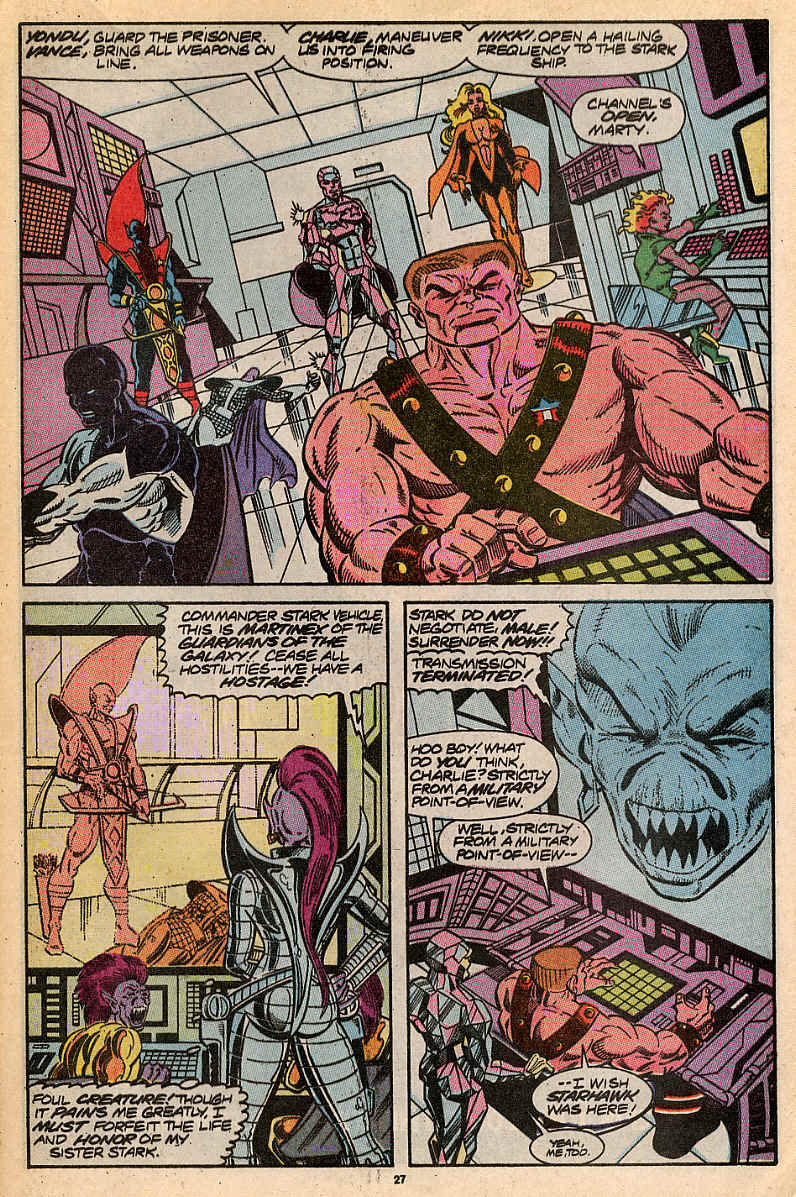 Read online Guardians of the Galaxy (1990) comic -  Issue #3 - 21