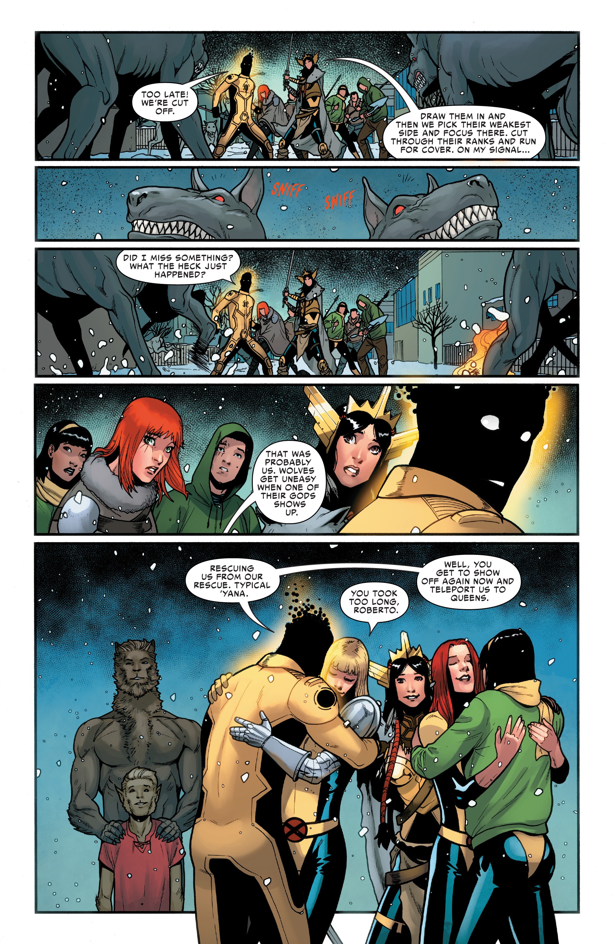 Read online War of the Realms: Uncanny X-Men comic -  Issue #3 - 7