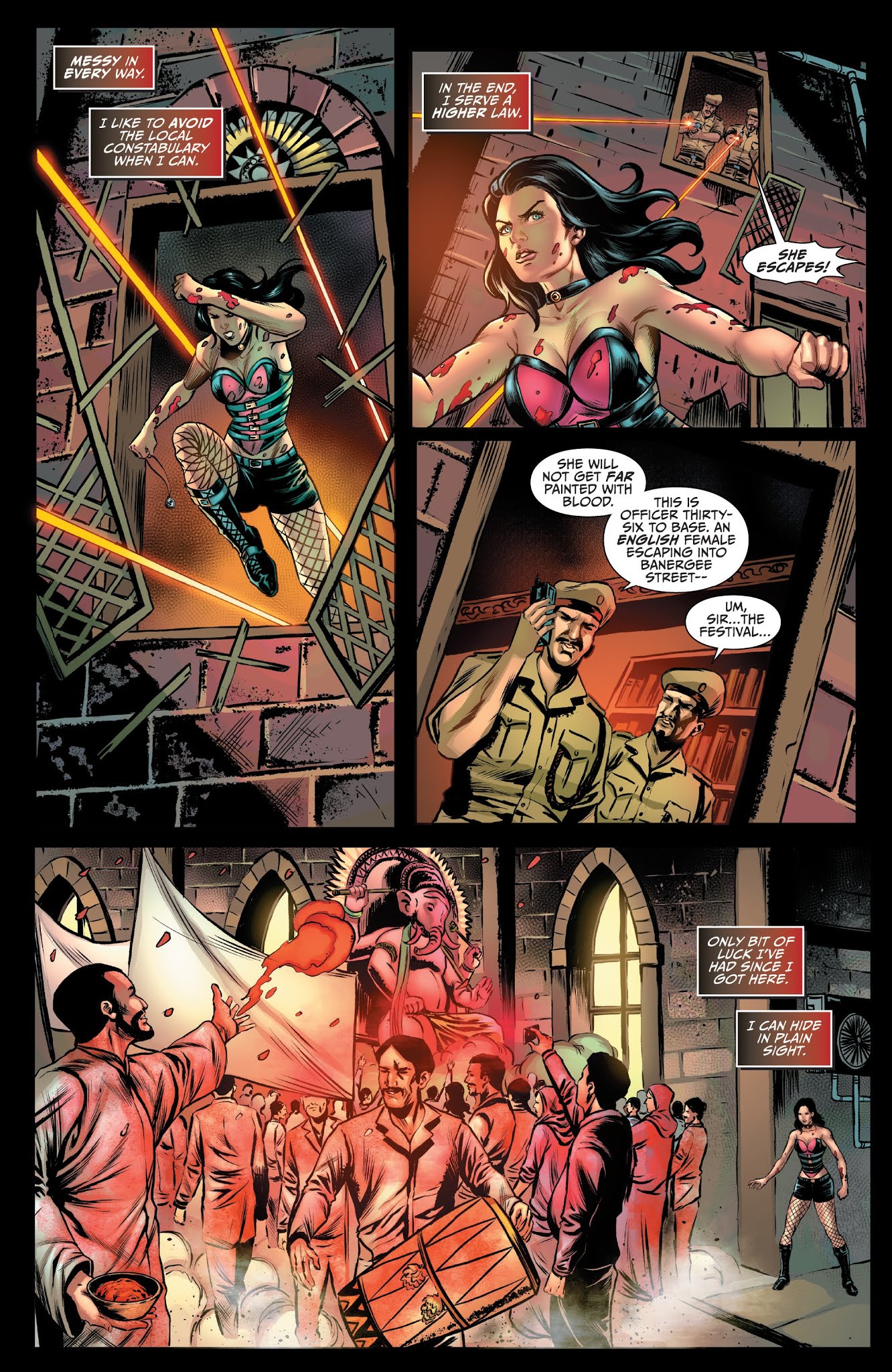Read online Van Helsing: Sword of Heaven comic -  Issue #1 - 9
