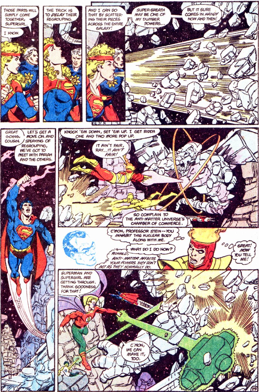 Read online Crisis on Infinite Earths (1985) comic -  Issue #7 - 29