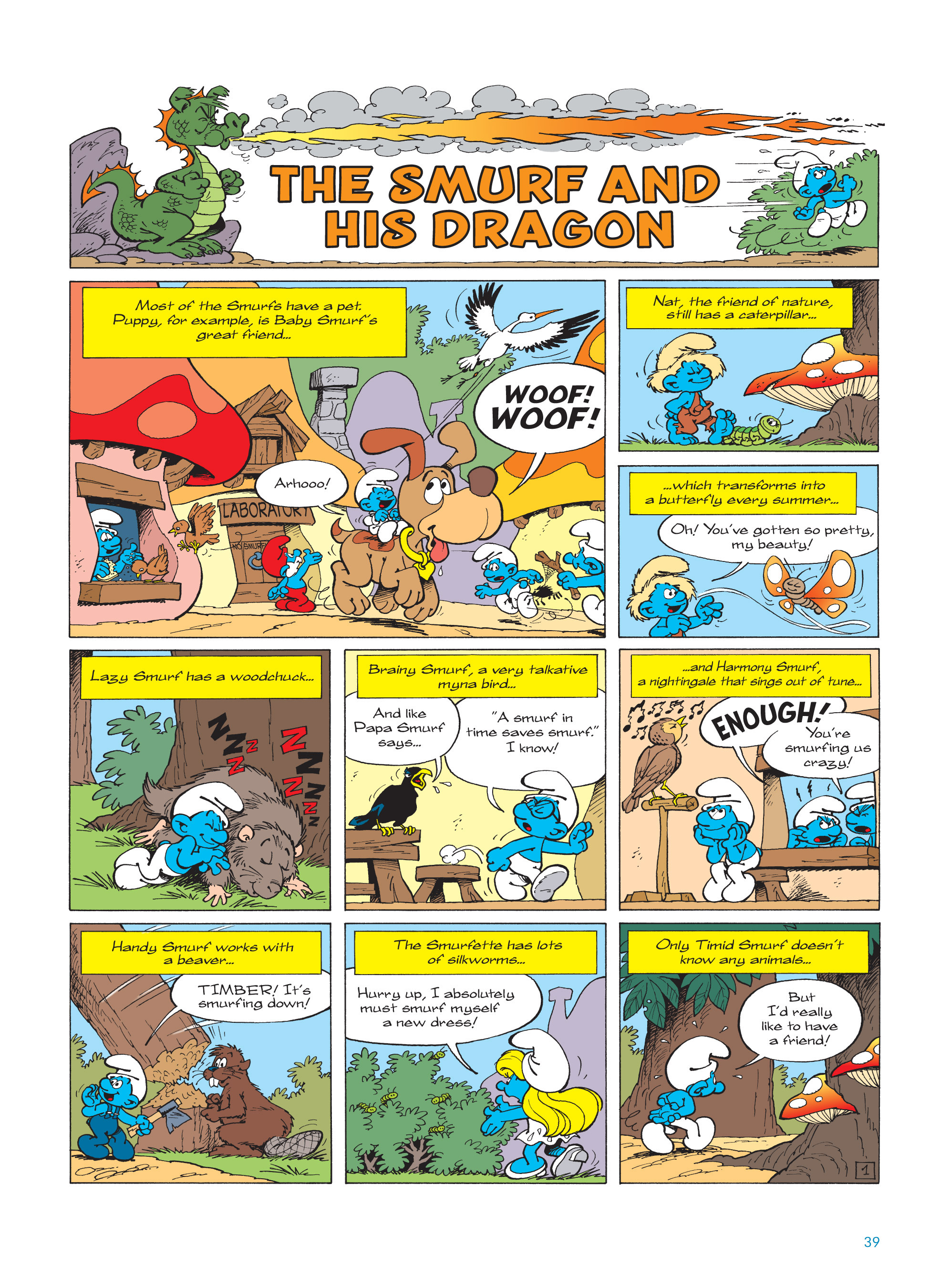 Read online The Smurfs comic -  Issue #16 - 40