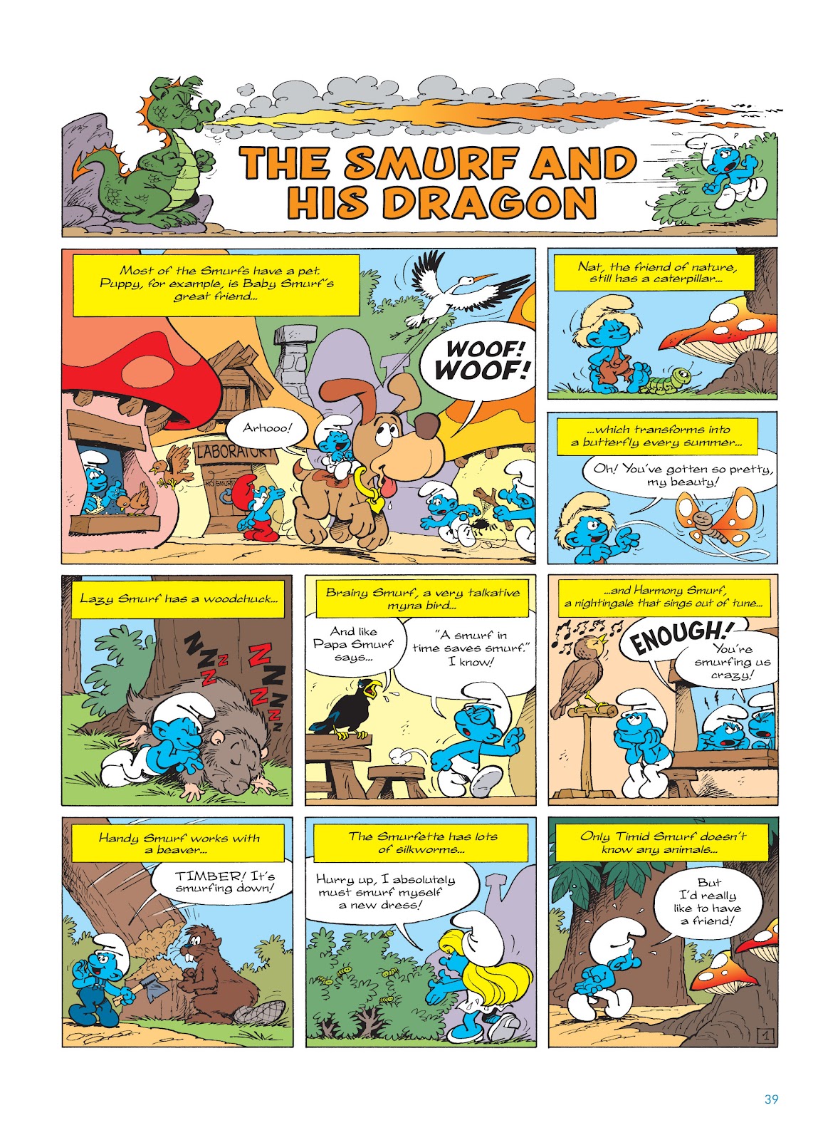 Read online The Smurfs comic -  Issue #16 - 40