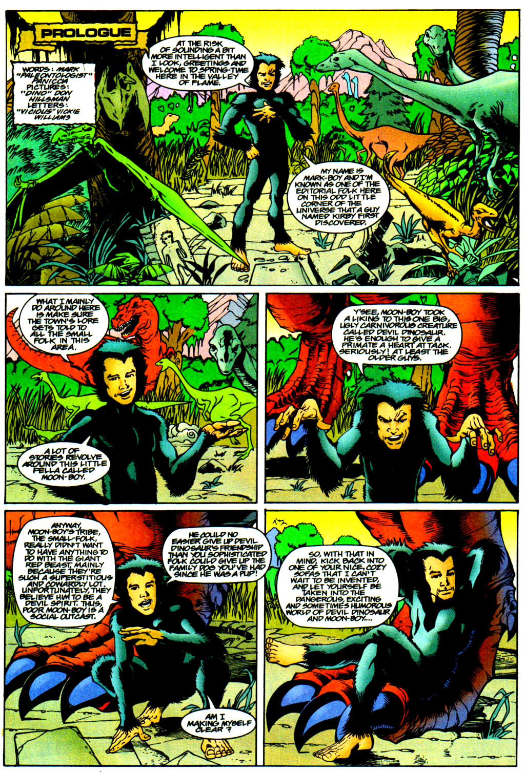 Read online Devil Dinosaur Spring Fling comic -  Issue # Full - 2