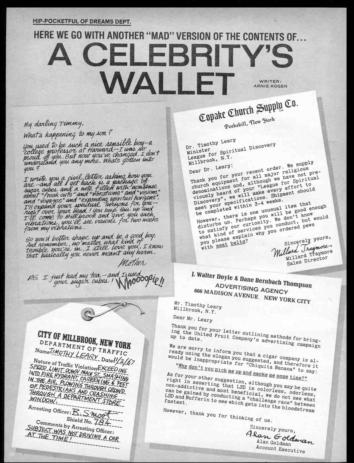 Read online MAD comic -  Issue #116 - 22