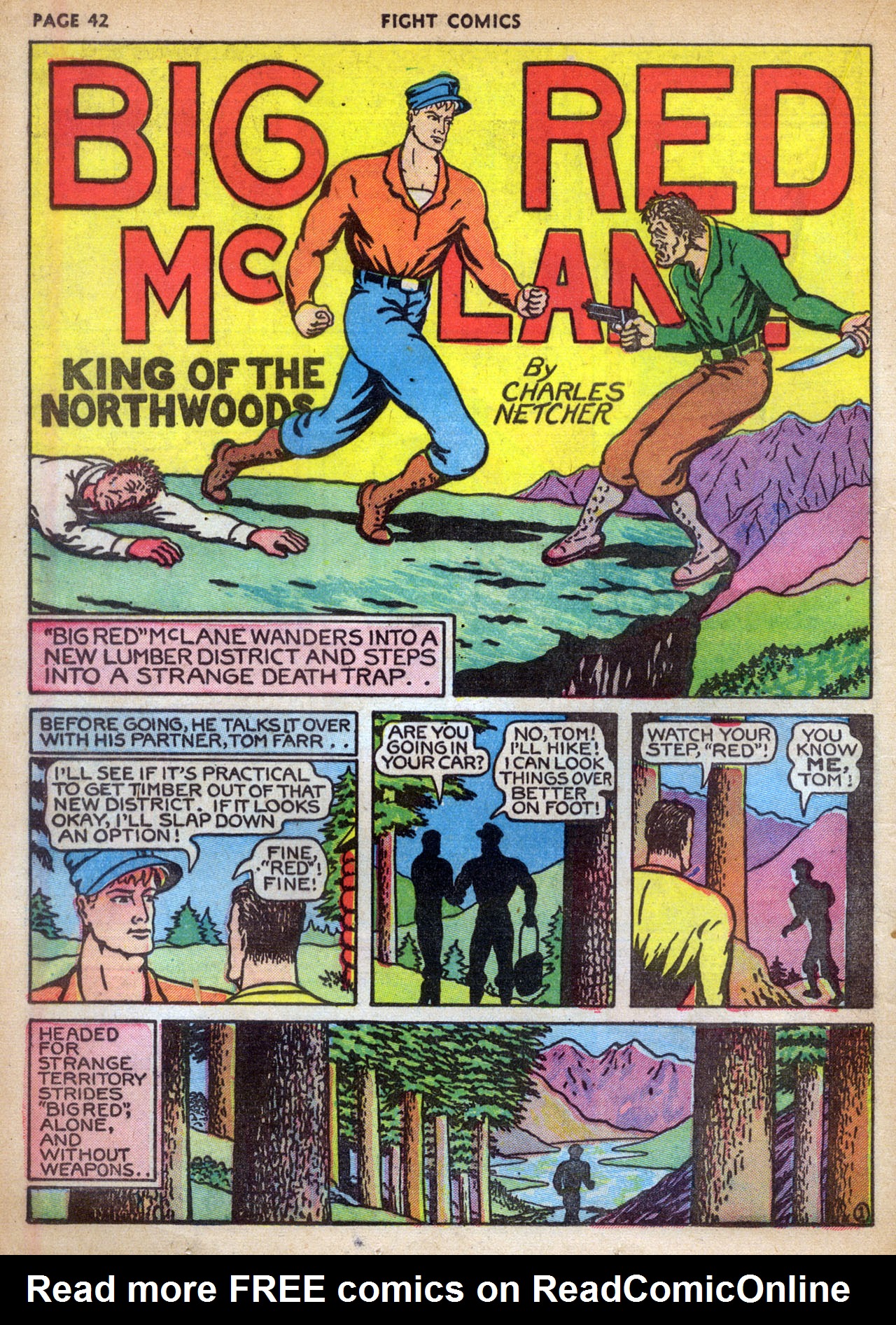 Read online Fight Comics comic -  Issue #8 - 44