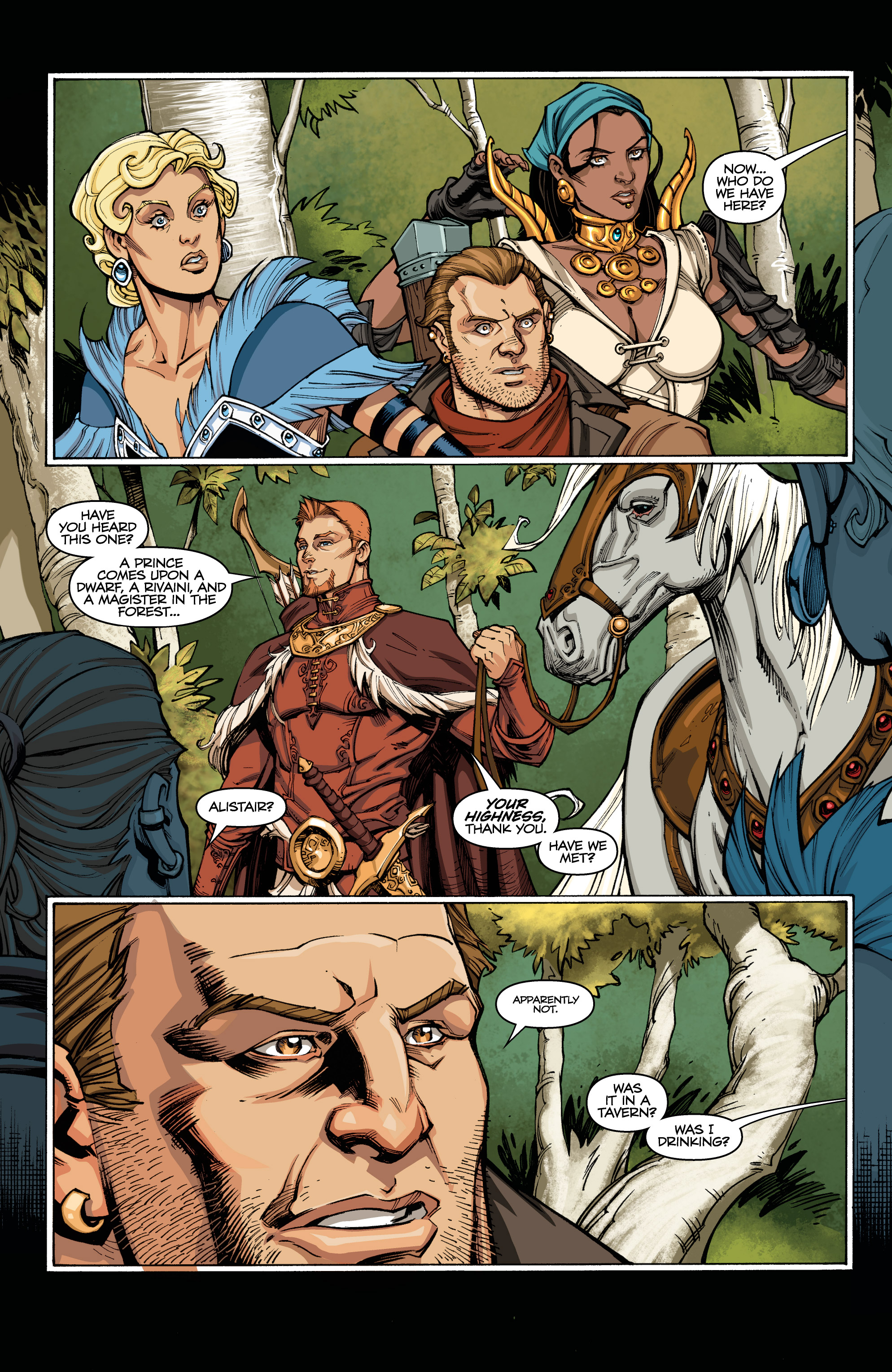 Read online Dragon Age: The First Five Graphic Novels comic -  Issue # TPB (Part 2) - 76