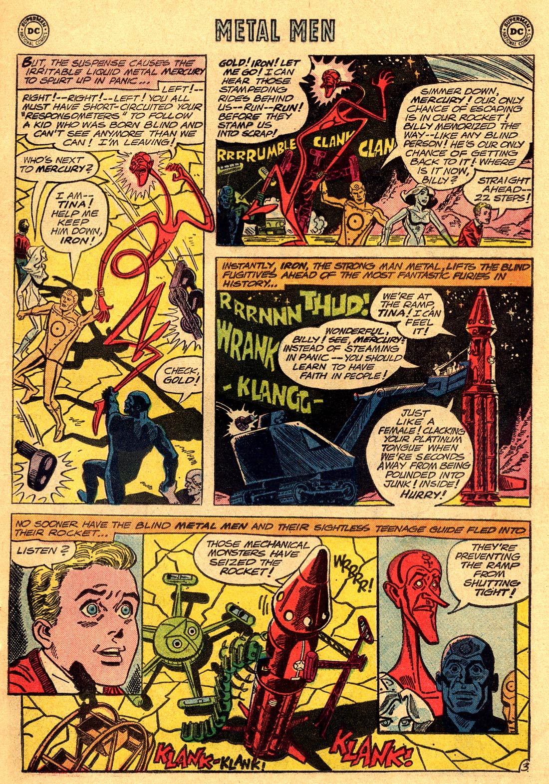 Read online Metal Men (1963) comic -  Issue #9 - 5