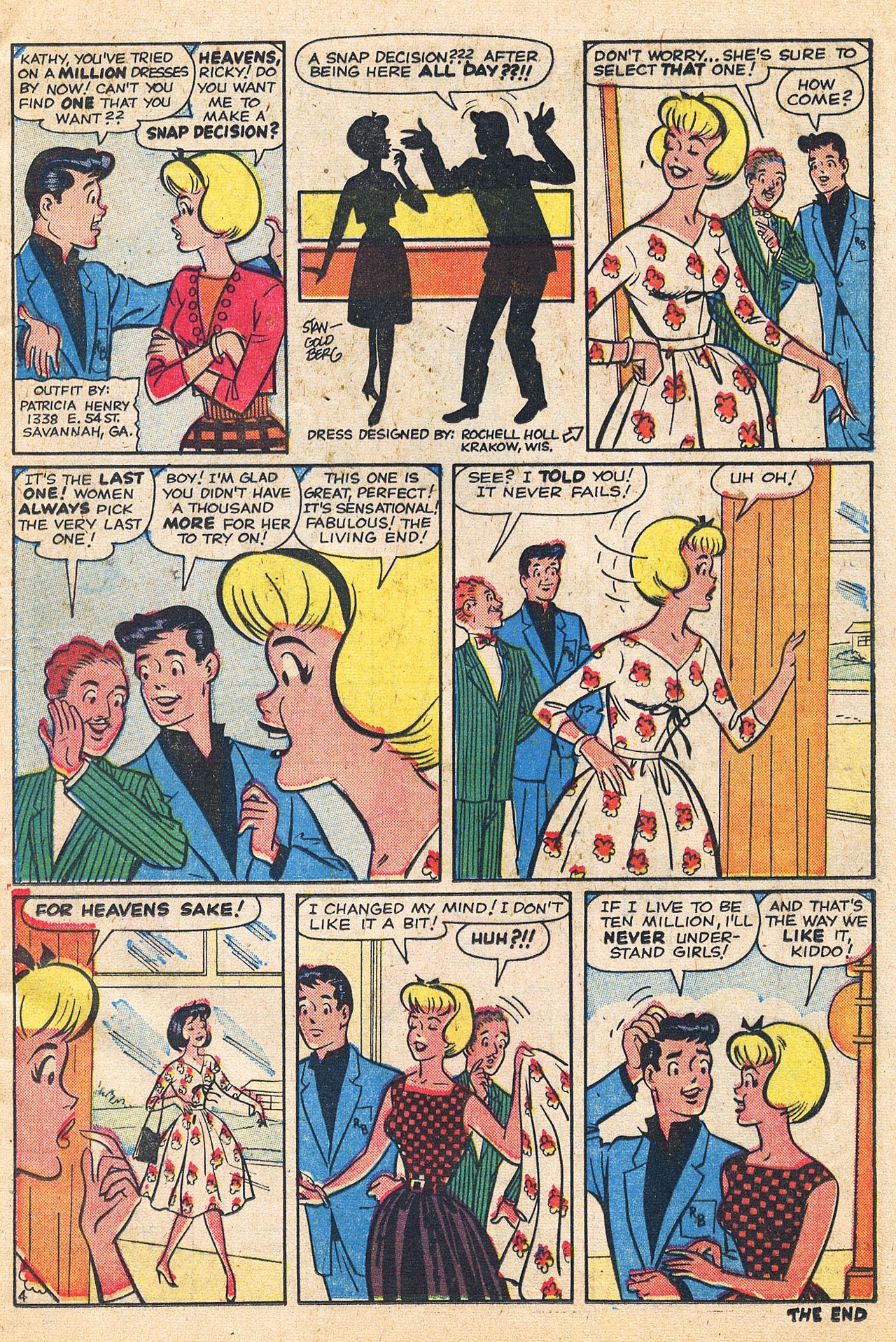 Read online Kathy (1959) comic -  Issue #13 - 13