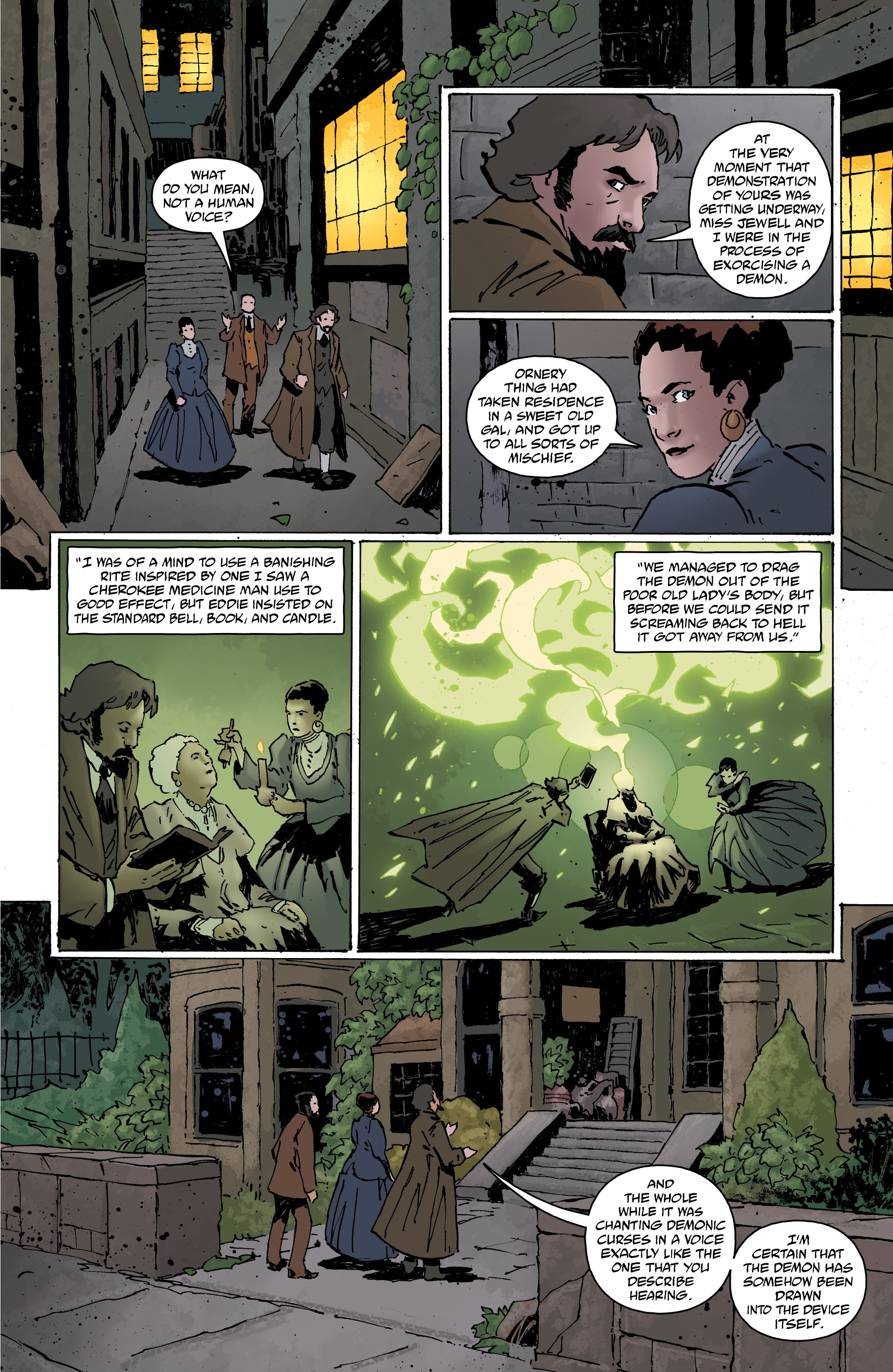 Read online Hellboy: The Silver Lantern Club comic -  Issue #1 - 13