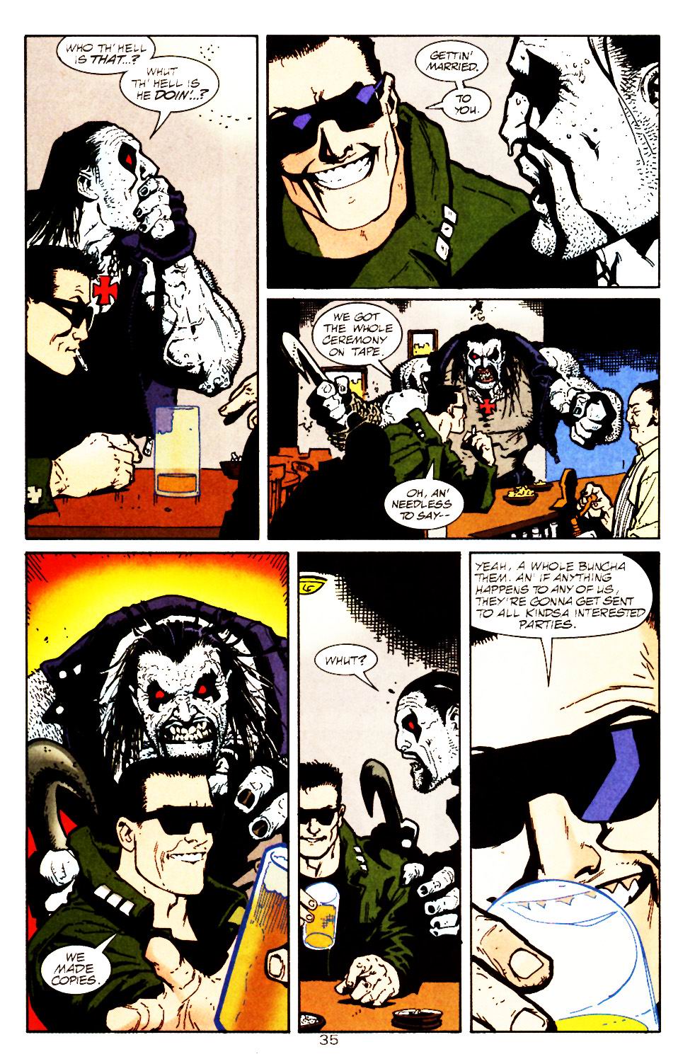 Read online Hitman/Lobo: That Stupid Bastich comic -  Issue # Full - 36