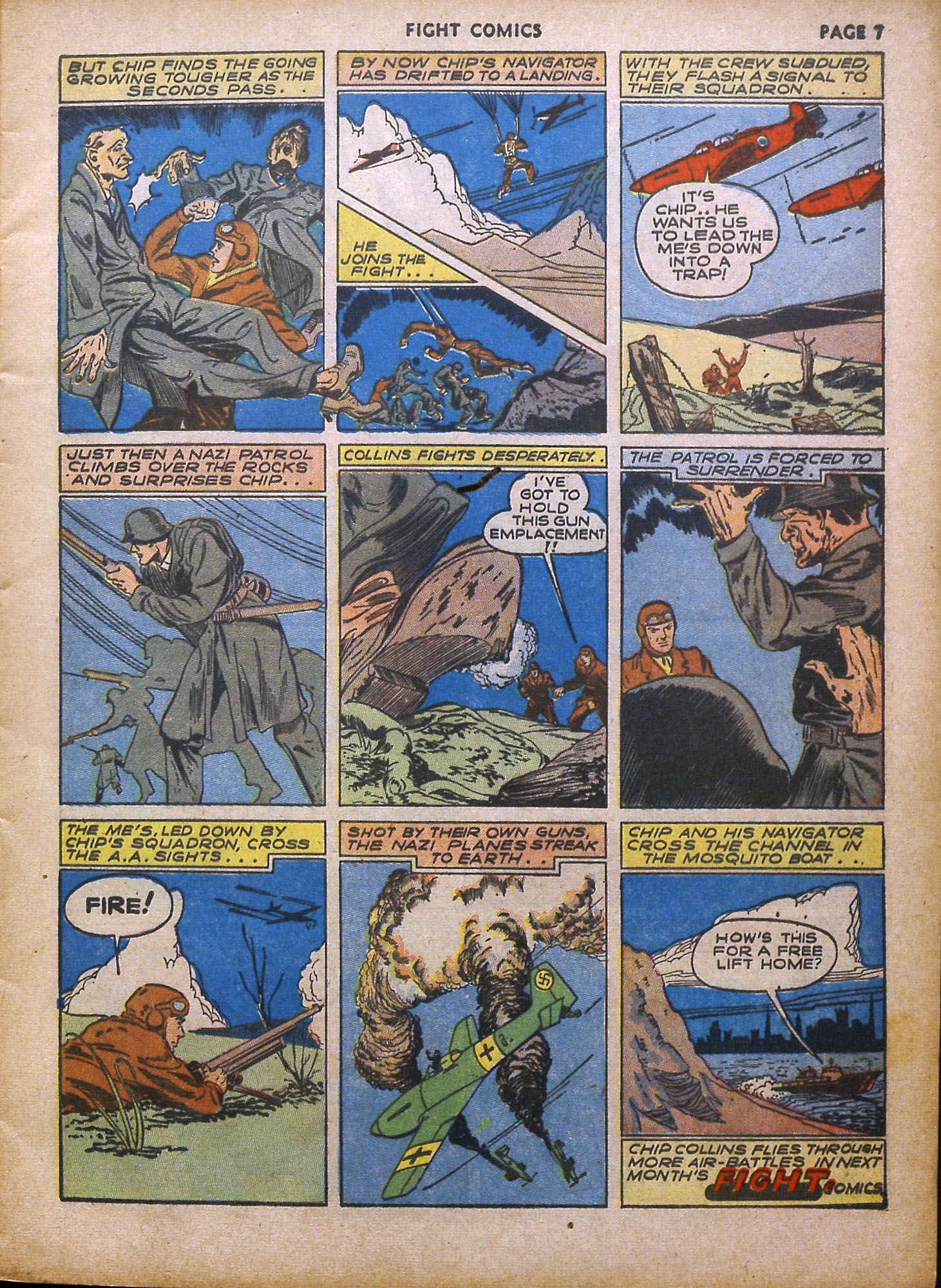 Read online Fight Comics comic -  Issue #14 - 9