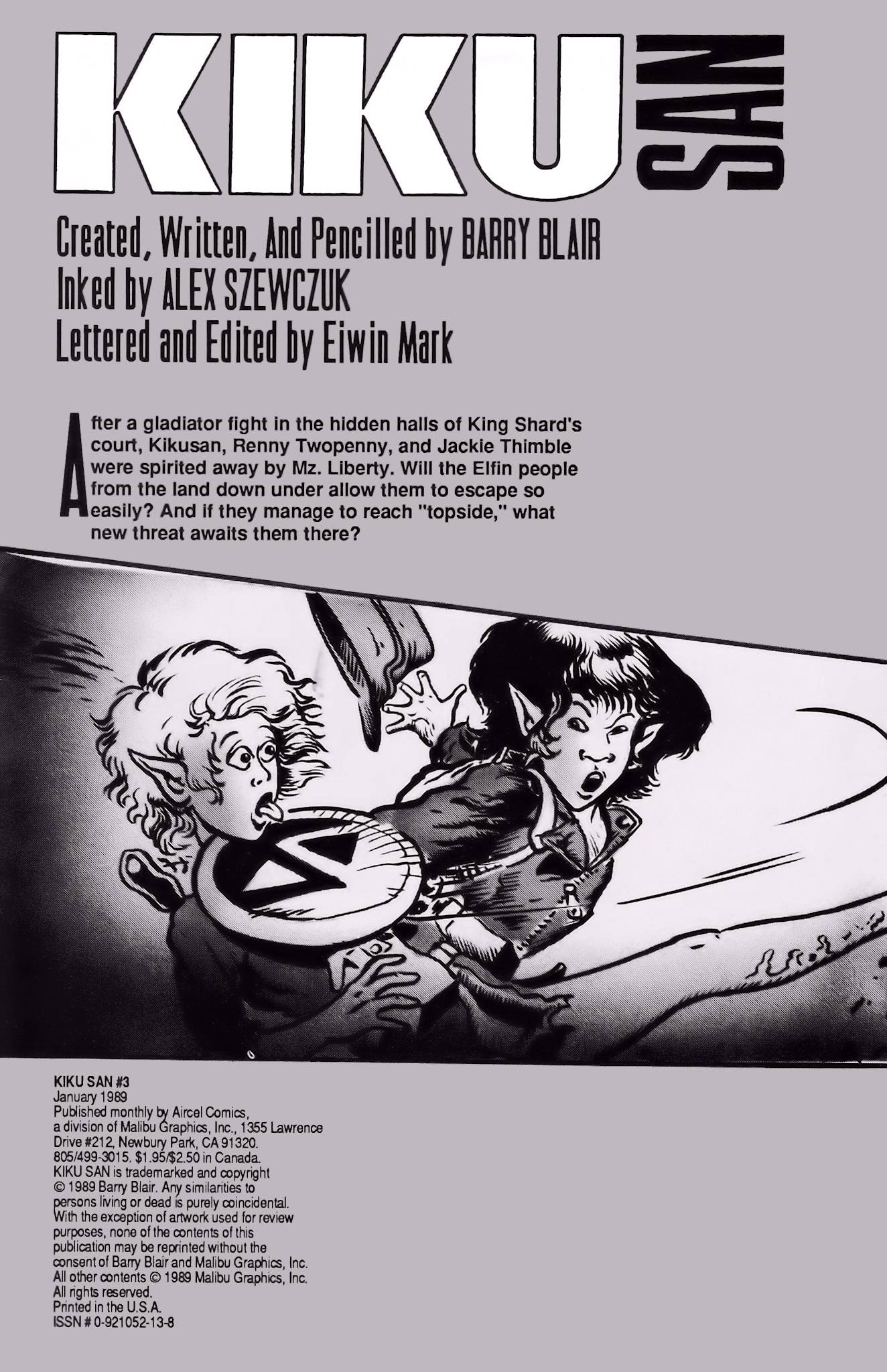 Read online Kiku San comic -  Issue #3 - 2