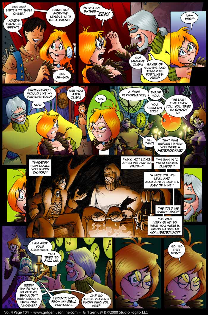 Read online Girl Genius (2002) comic -  Issue #4 - 106