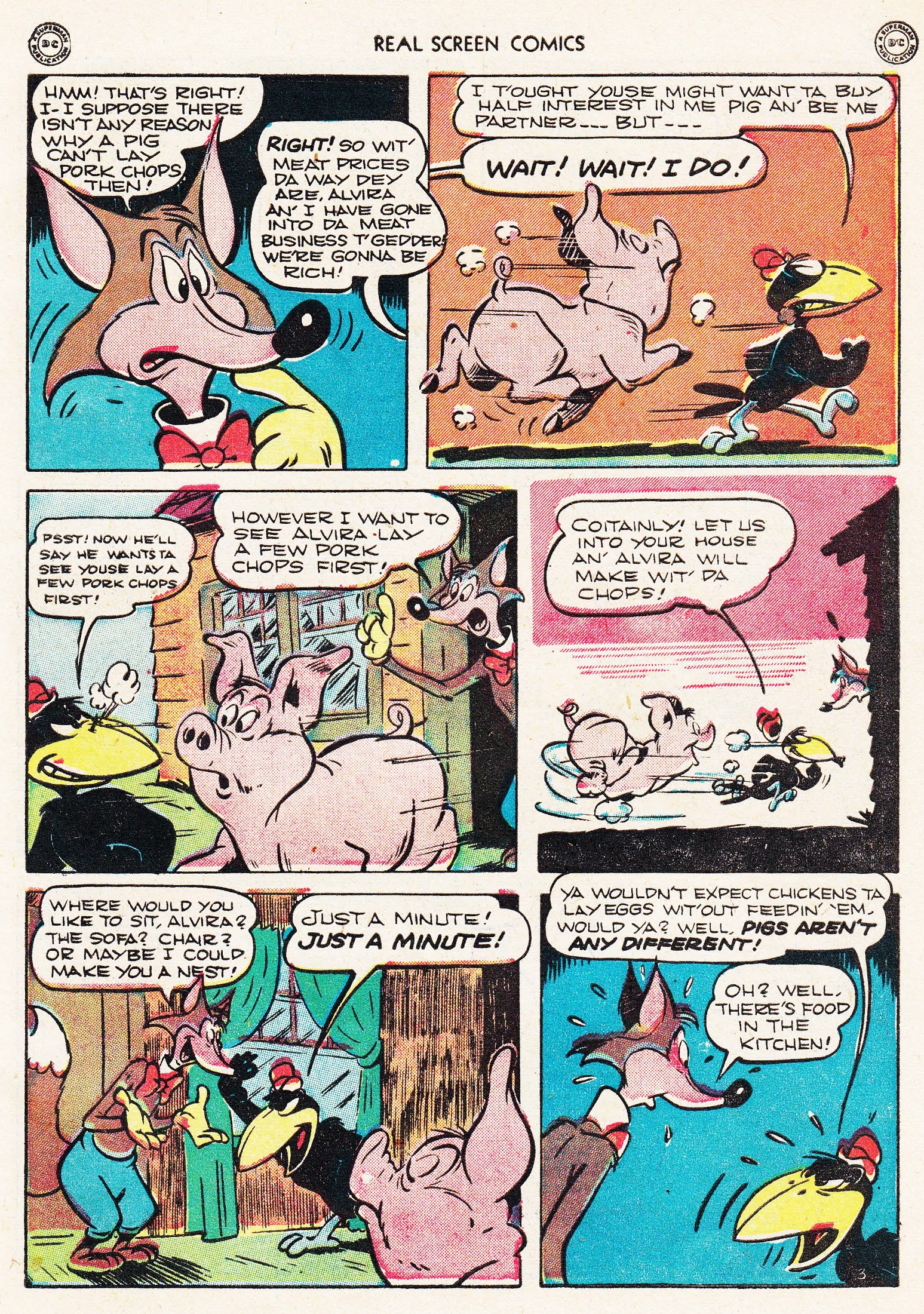 Read online Real Screen Comics comic -  Issue #22 - 5