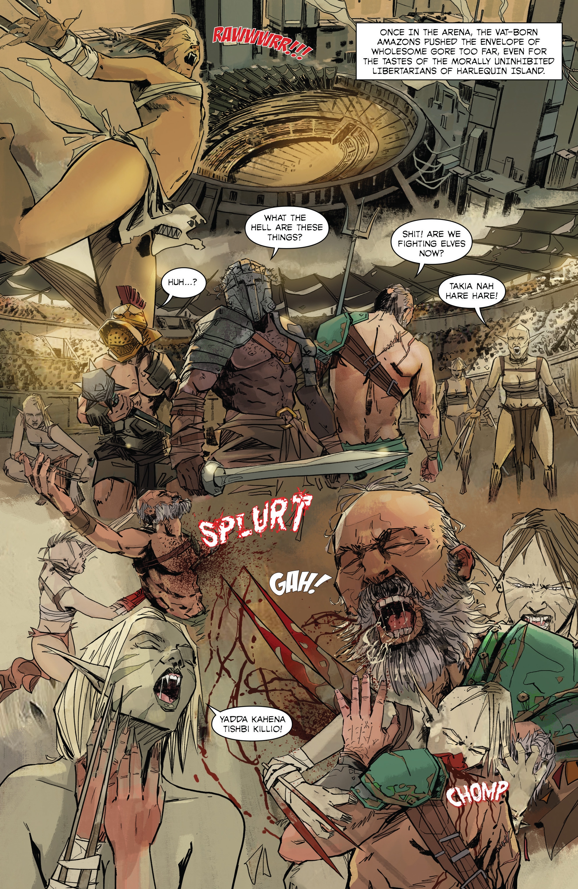 Read online Misbegotten: Runaway Nun comic -  Issue #4 - 5