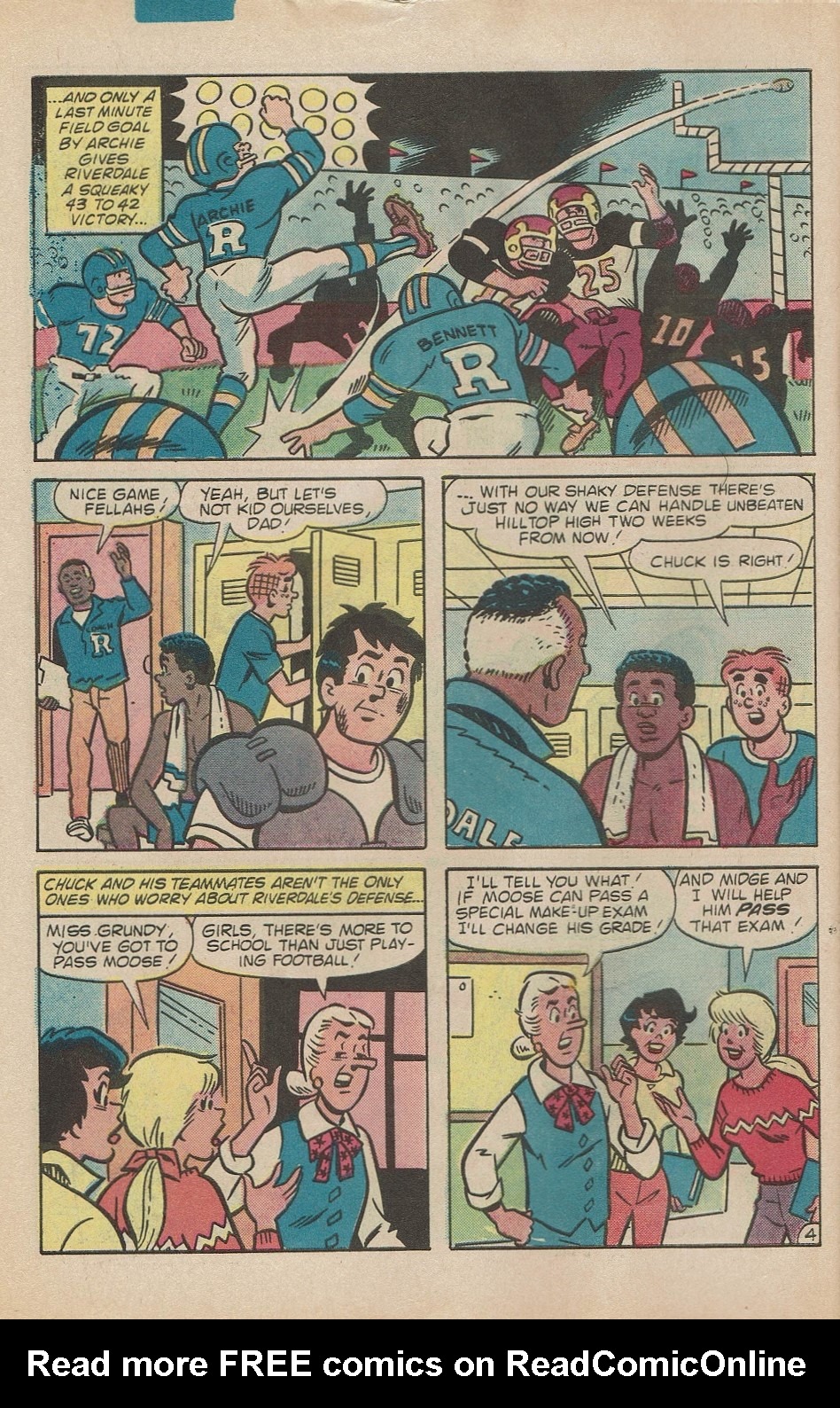Read online Archie at Riverdale High (1972) comic -  Issue #106 - 6