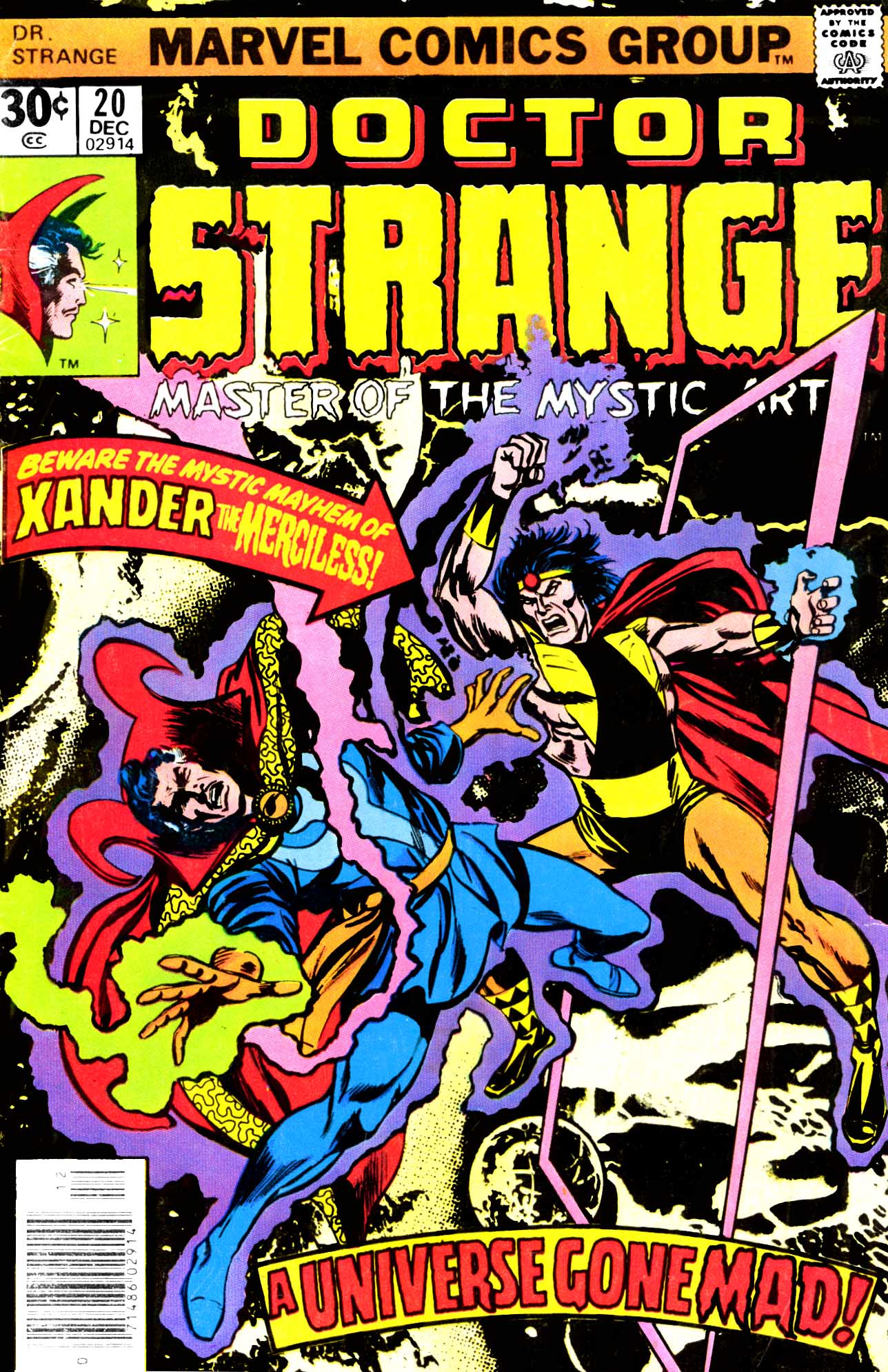 Read online Doctor Strange (1974) comic -  Issue #20 - 1