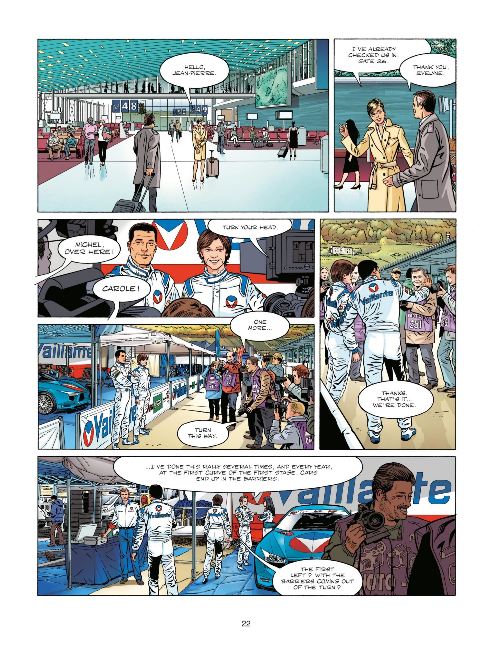 Read online Michel Vaillant comic -  Issue #3 - 22