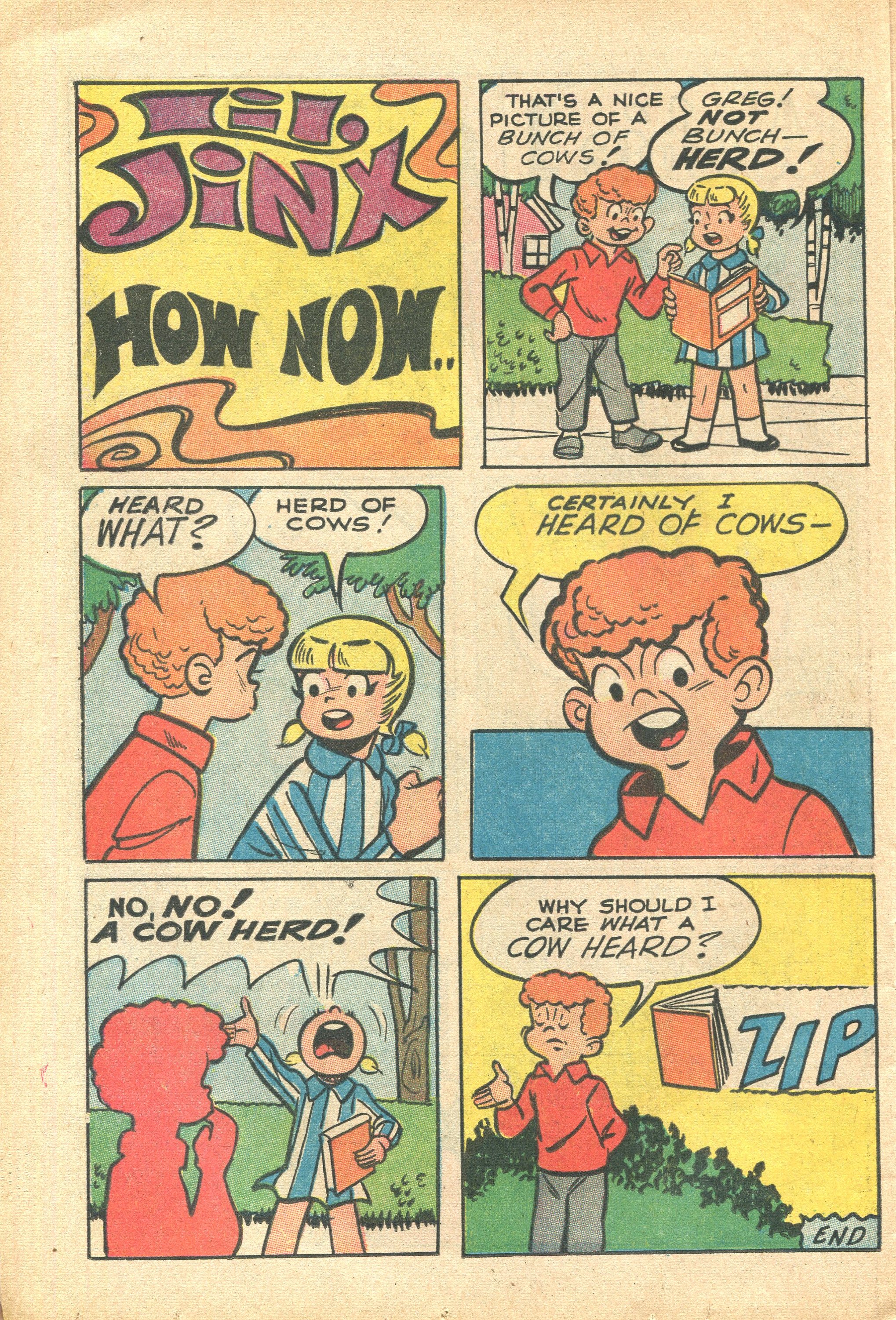 Read online Archie's Joke Book Magazine comic -  Issue #126 - 24