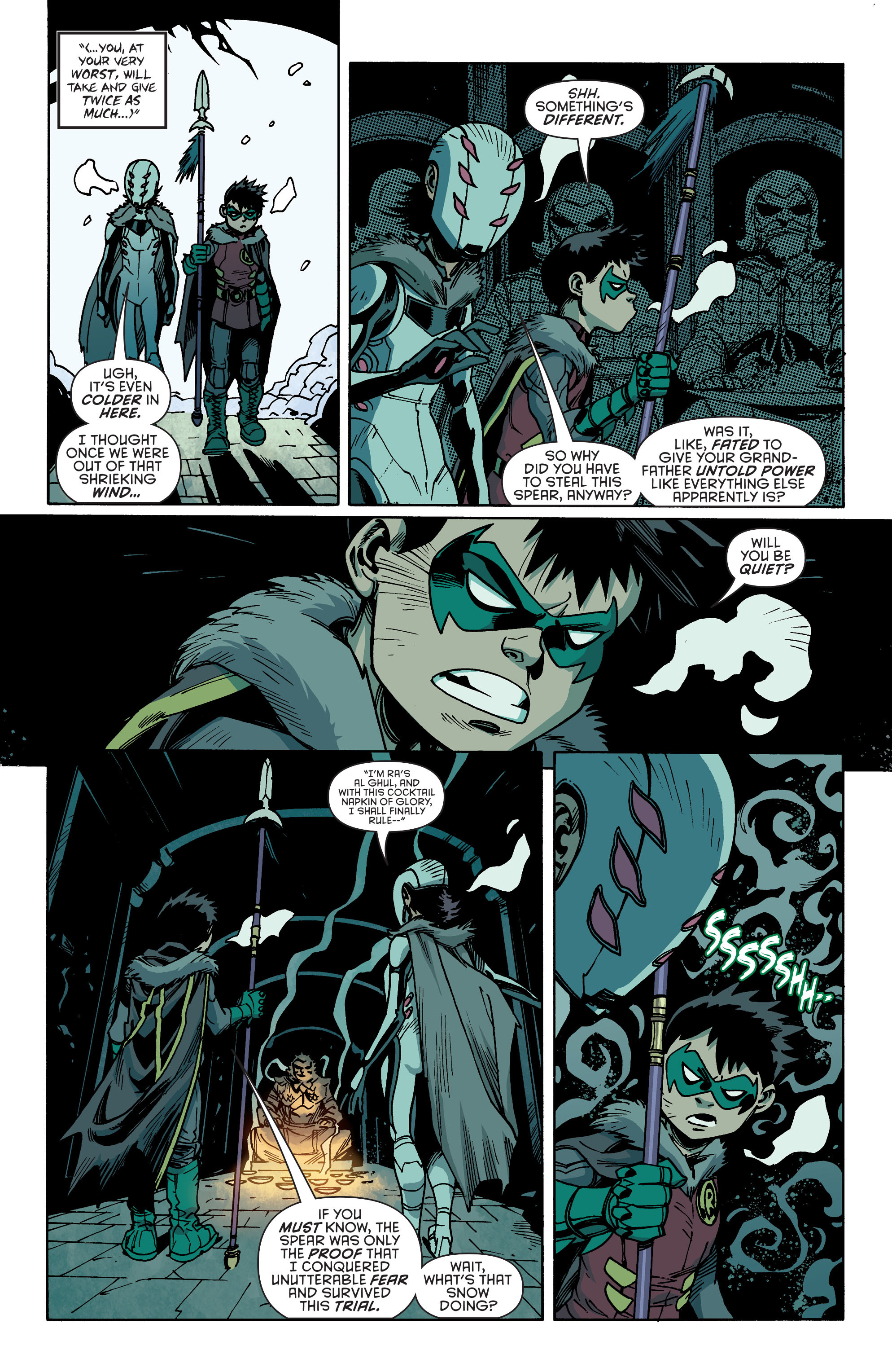 Read online Robin: Son of Batman comic -  Issue #8 - 10