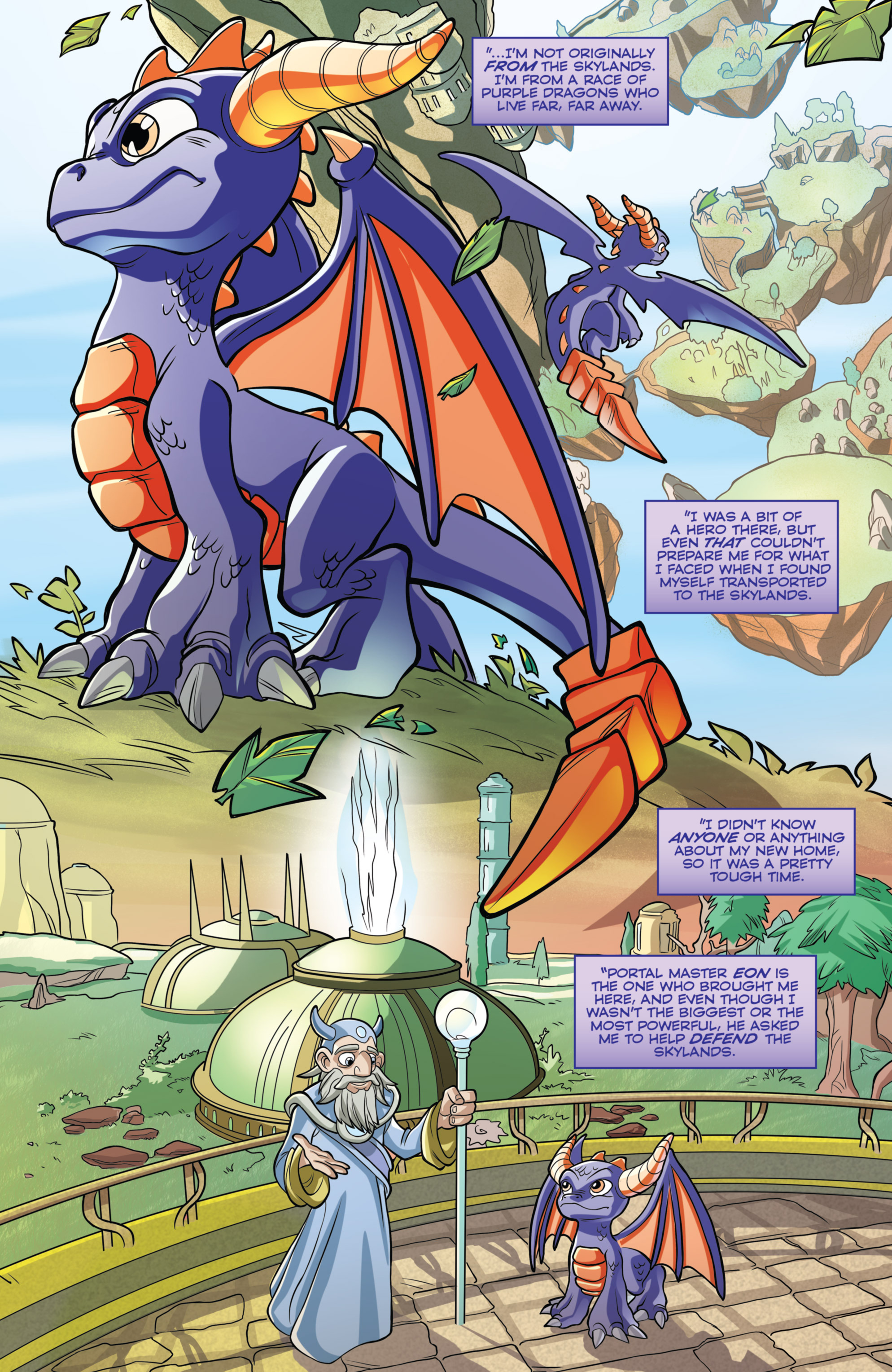 Read online Skylanders comic -  Issue #4 - 10