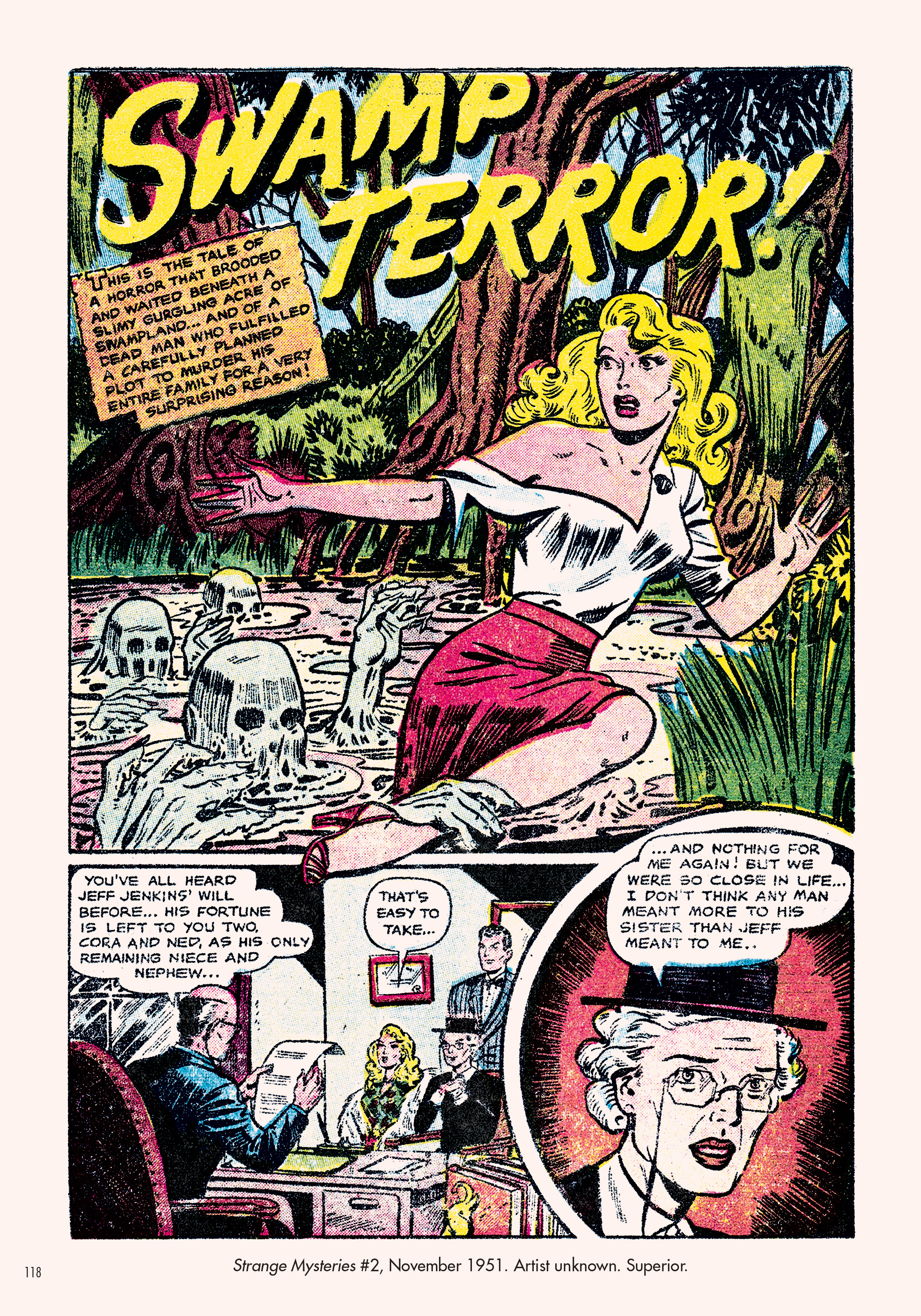 Read online Classic Monsters of Pre-Code Horror Comics: Swamp Monsters comic -  Issue # TPB - 118