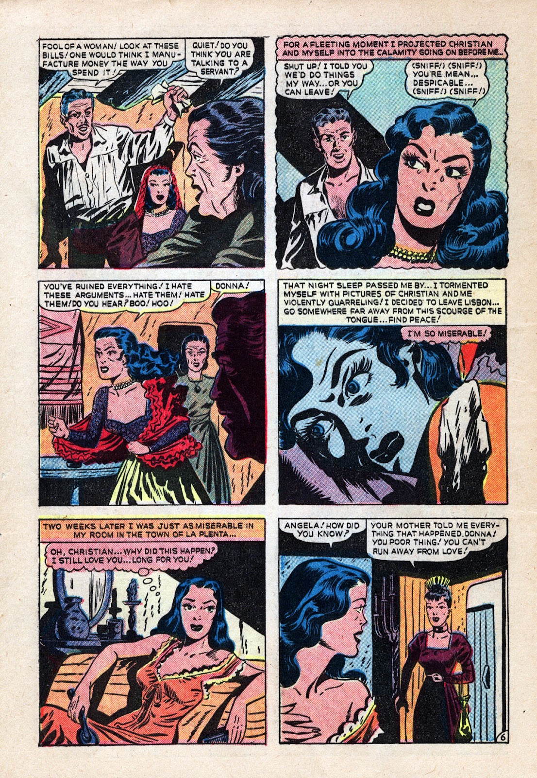 Love Romances (1949) issue 9 - Page 46