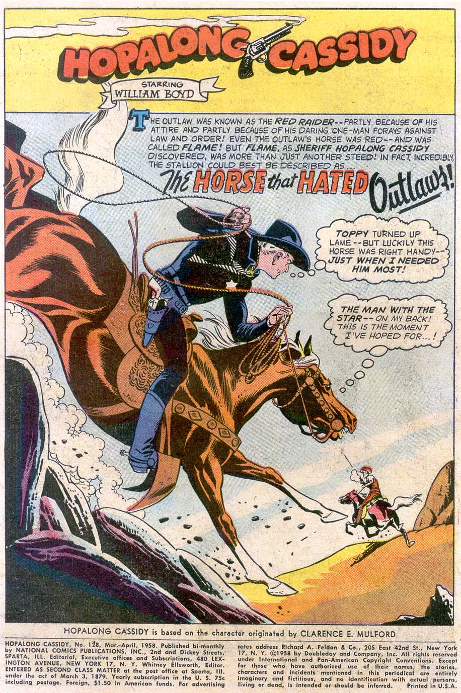 Read online Hopalong Cassidy comic -  Issue #128 - 3