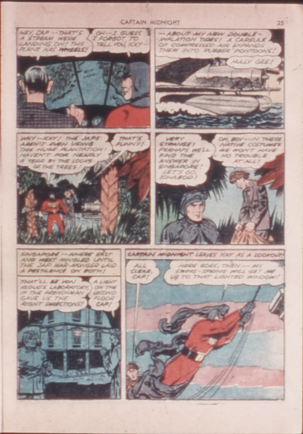 Read online Captain Midnight (1942) comic -  Issue #14 - 24