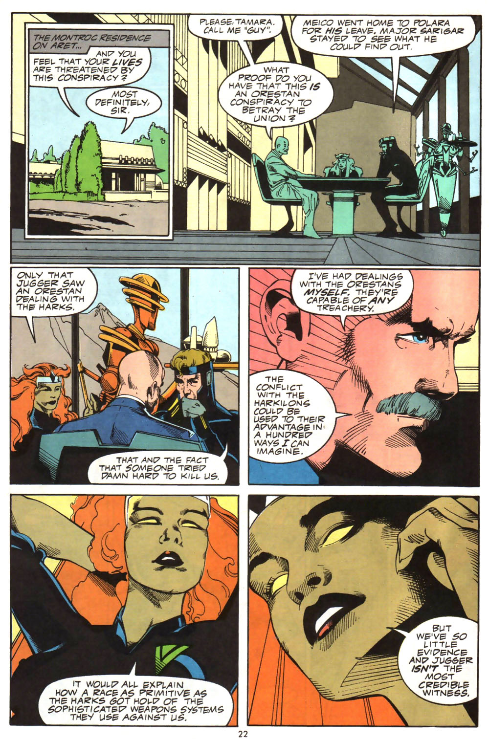 Read online Alien Legion (1987) comic -  Issue #7 - 24