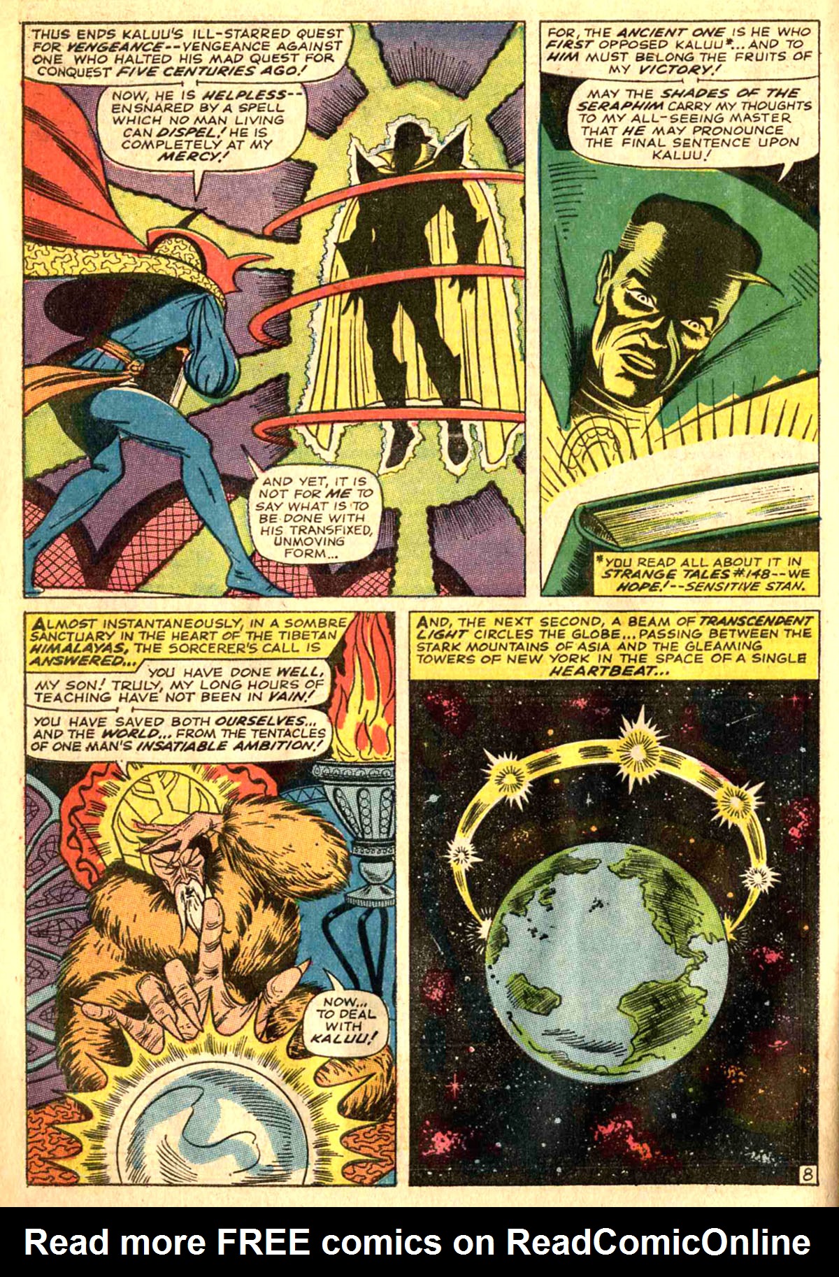 Read online Marvel Masterworks: Doctor Strange comic -  Issue # TPB 2 - 92