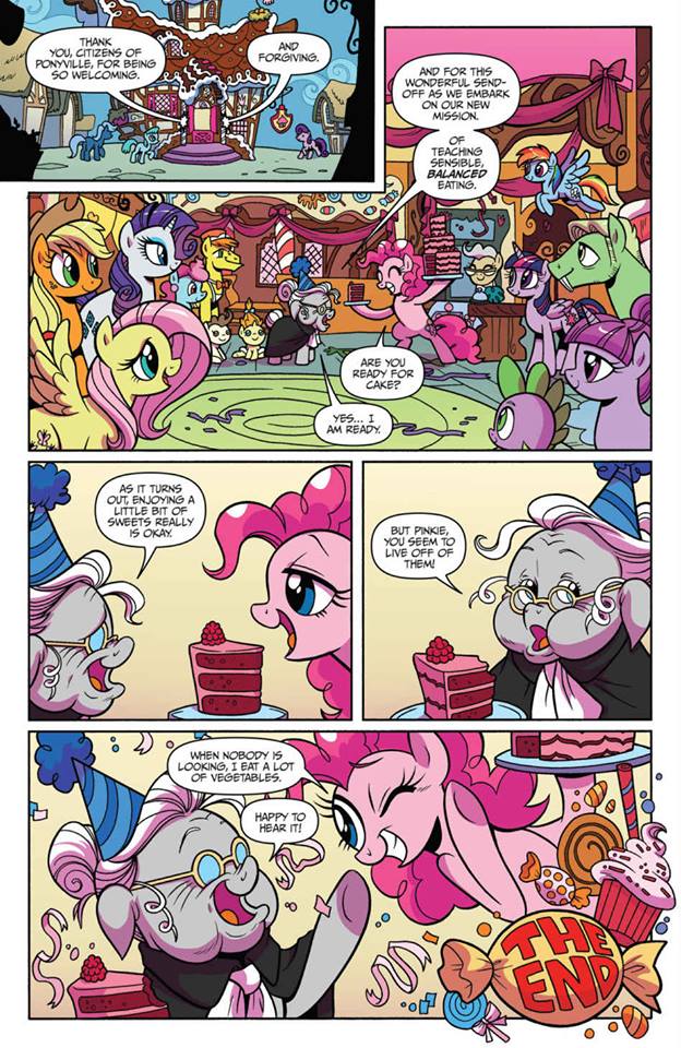 Read online My Little Pony: Friendship is Magic comic -  Issue #63 - 24