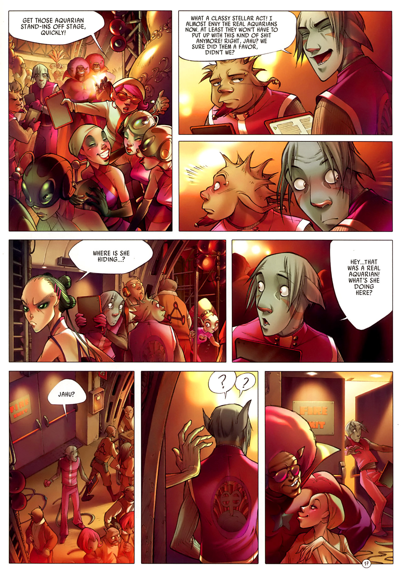 Read online Sky Doll comic -  Issue #3 - 21