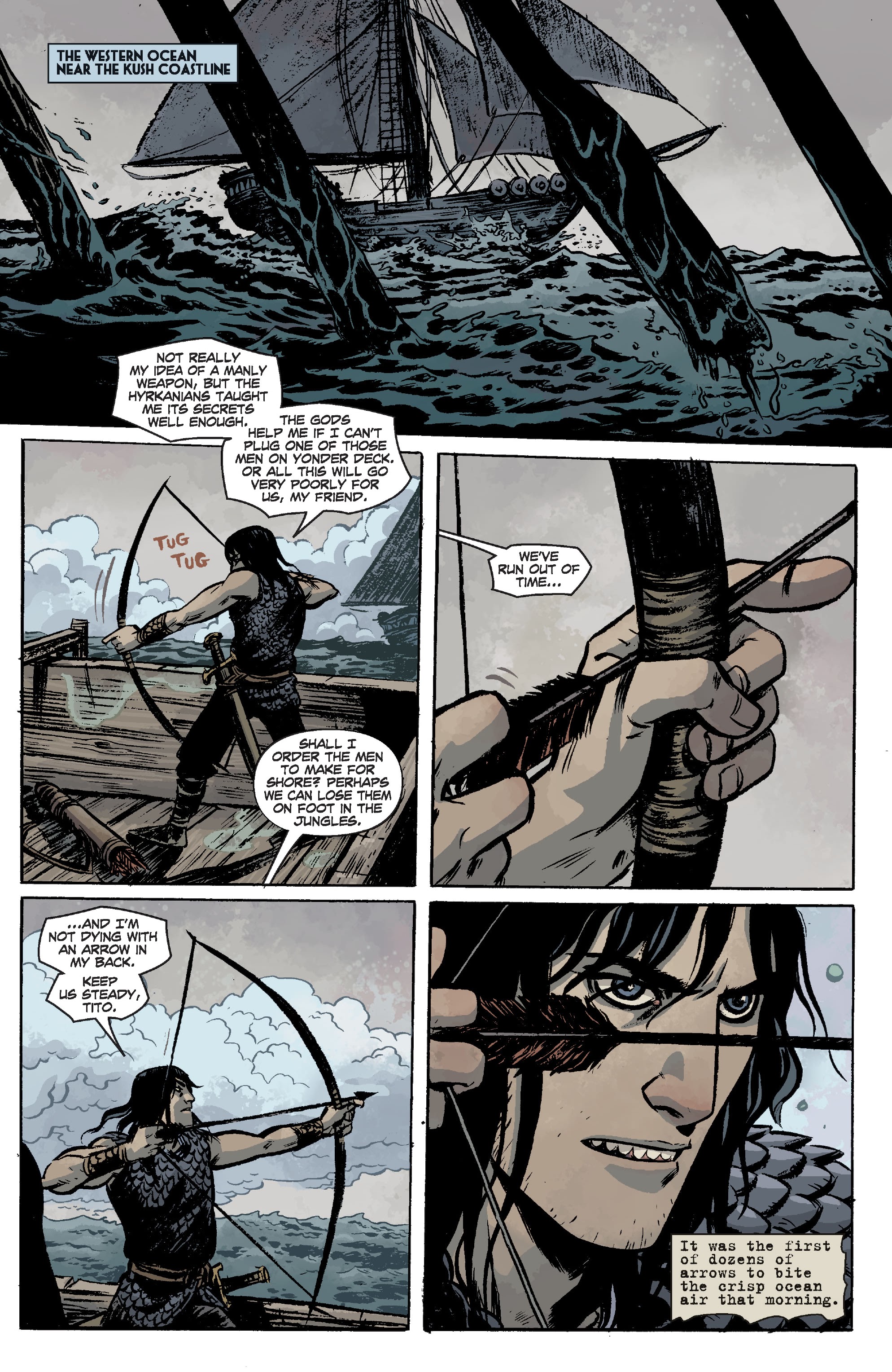 Read online Conan Chronicles Epic Collection comic -  Issue # TPB Horrors Beneath the Stones (Part 3) - 100