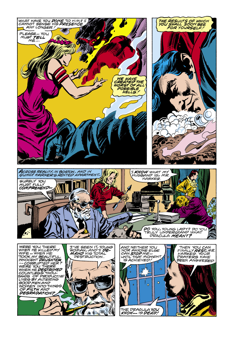 Read online Tomb of Dracula (1972) comic -  Issue #64 - 9